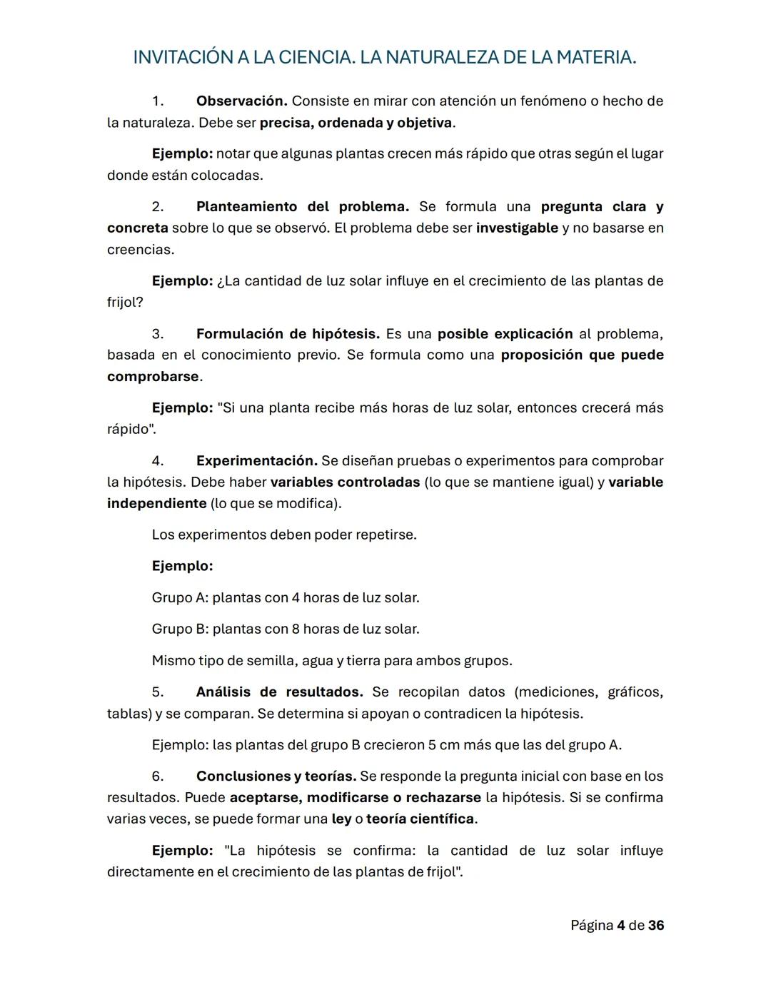 # INVITACIÓN A LA CIENCIA. LA NATURALEZA DE LA MATERIA.
Guía de repaso para la primera evaluación
# PROGRESIÓN 1.
# CONOCIMIENTO
El cono