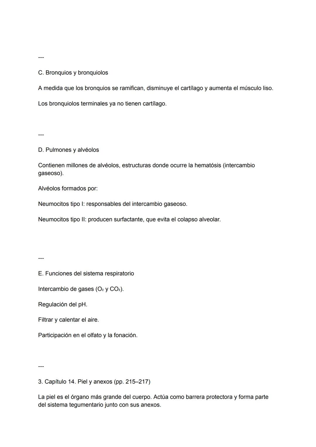 Aquí tienes un resumen claro, completo y bien explicado de todas las secciones solicitadas
del libro Histología y Biología Celular de Van de
