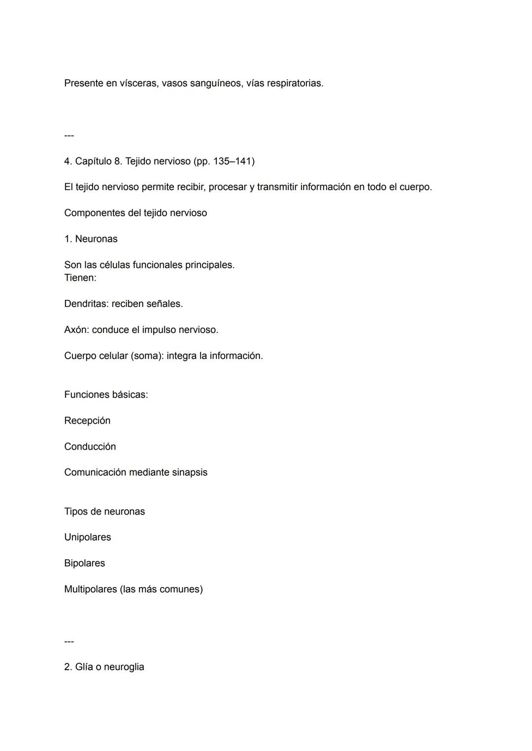 Aquí tienes un resumen claro, completo y bien explicado de todas las secciones solicitadas
del libro Histología y Biología Celular de Van de