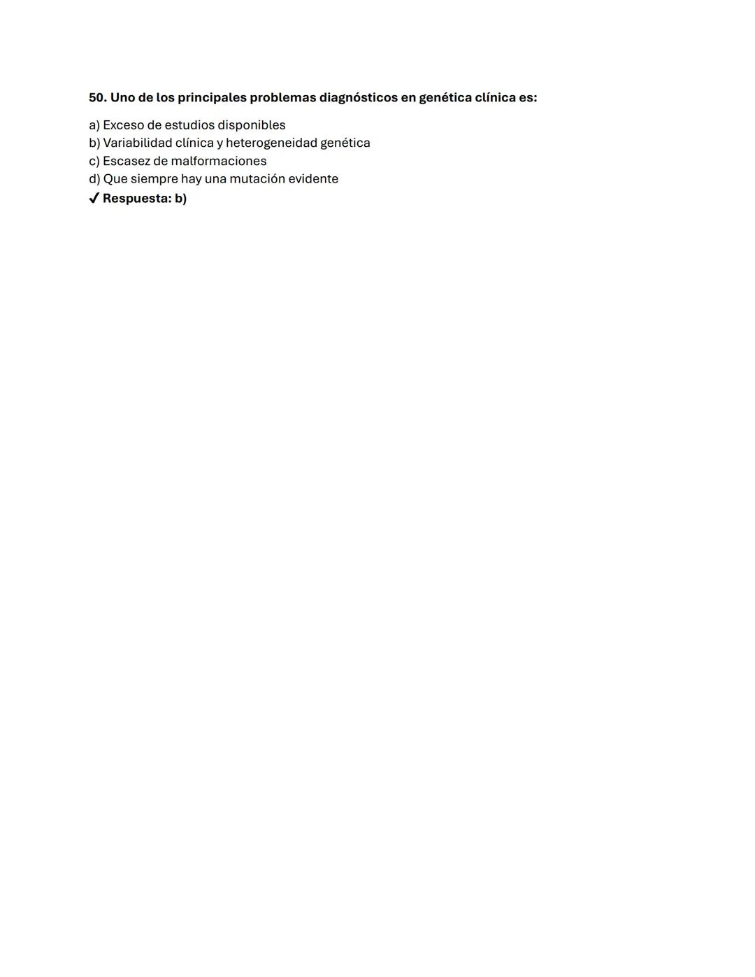 BLOQUE 1-GENÉTICA DEL DESARROLLO Y REGULACIÓN GÉNICA (10 preguntas)
1. ¿Qué estudia la genética del desarrollo?
a) Mutaciones somáticas
b)