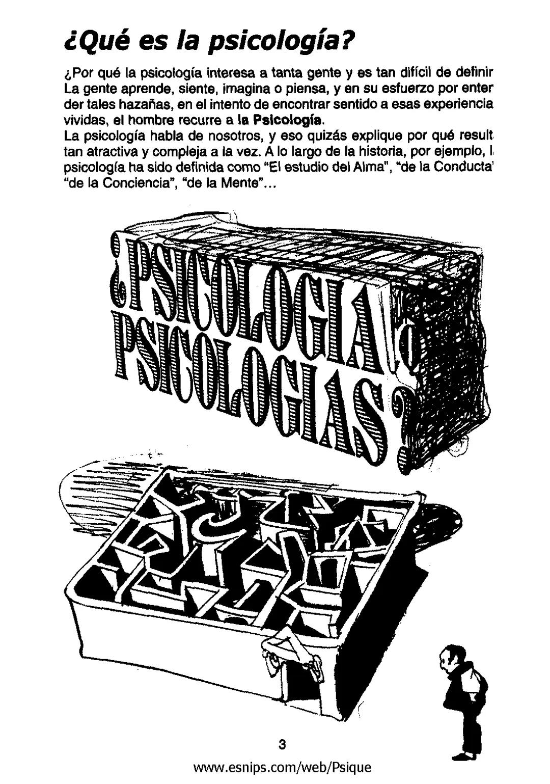 # Psicología
PAN PRINCIPIANTES
Ricardo Bur; Lucas Nine # Psicología para Principiantes
texto: Ricardo Bur, 2003.
de las ilustraciones: Lu