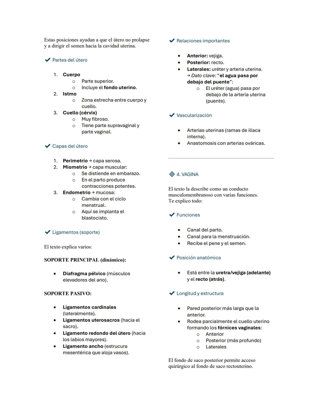 ÓRGANOS URINARIOS Y RECTO
1. Lesión yatrógena del uréter (daño en cirugía)
¿Qué pasa?
Durante cirugías abdominales, retroperitoneales,
pé