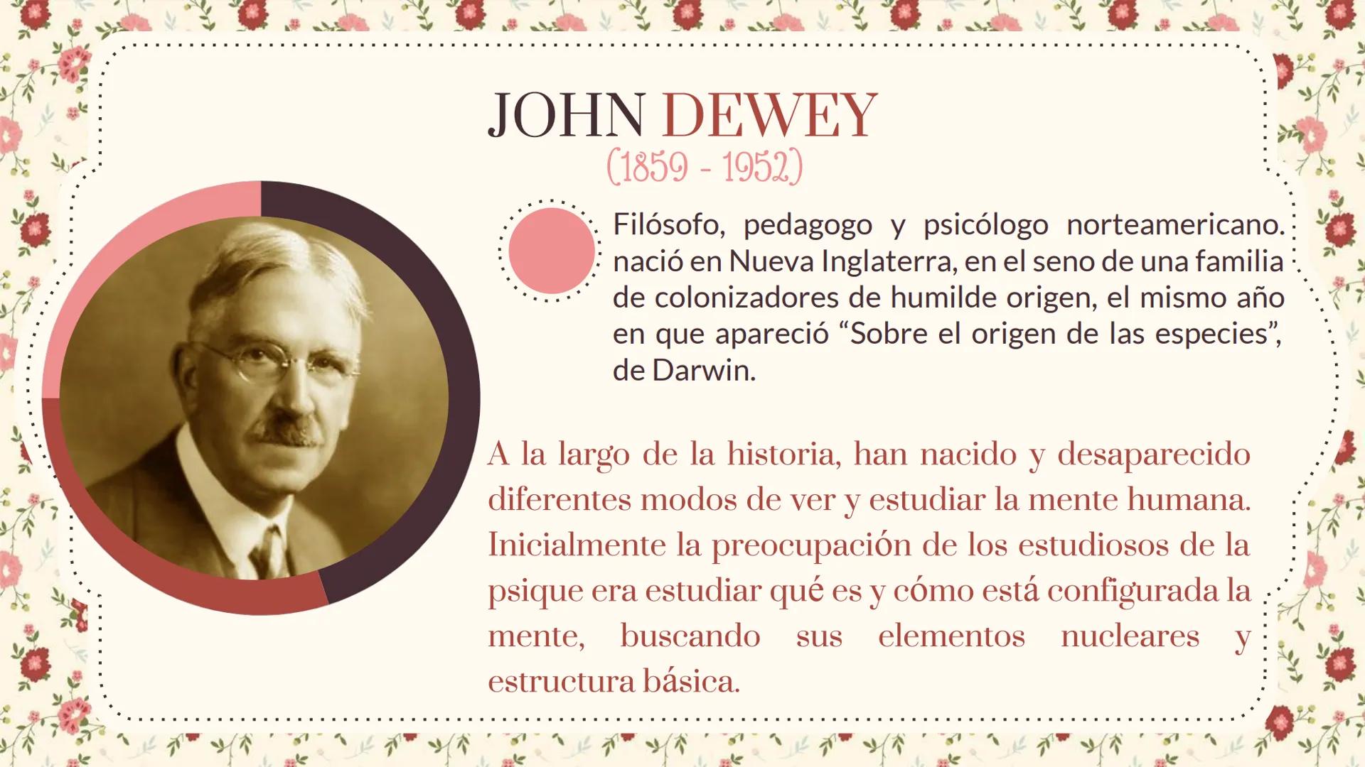 UNIDAD 2.
LA PSICOLOGÍA CIENTÍFICA
TEMA 2.1 INICIO DE LA PSICOLOGÍA: WUNT,
JAMES, DEWEY.
LIC. ERIKA REYES REYES
LIC. MARÍA DE LA LUZ VIE