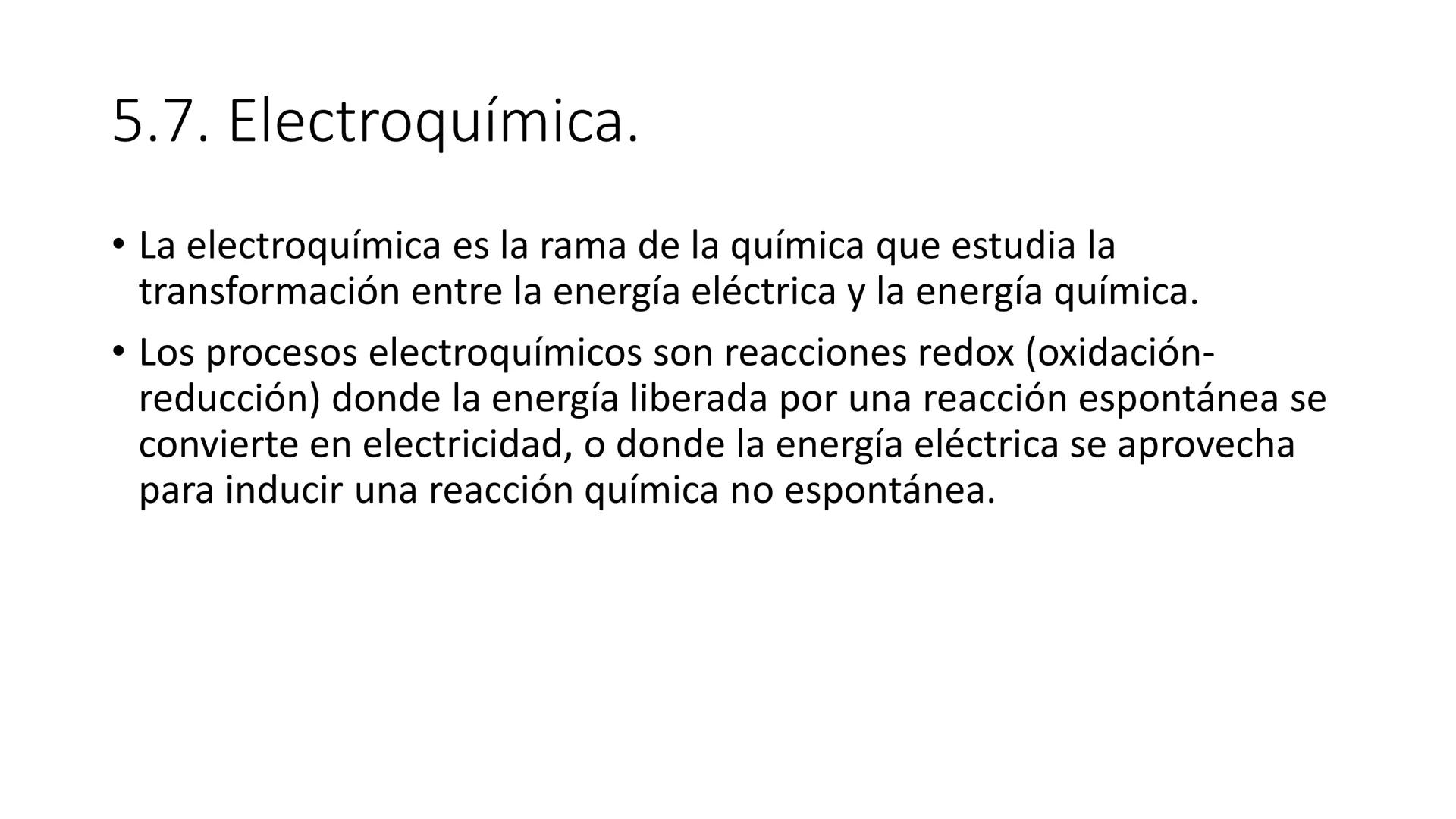 Química (INC-1025)
Ingeniería Industrial
INSTITUTO TECNOLÓGICO DE SAN LUIS POTOSÍ
Dr. Marco Vinicio Velarde Salcedo Unidad 5. Conceptos Gene