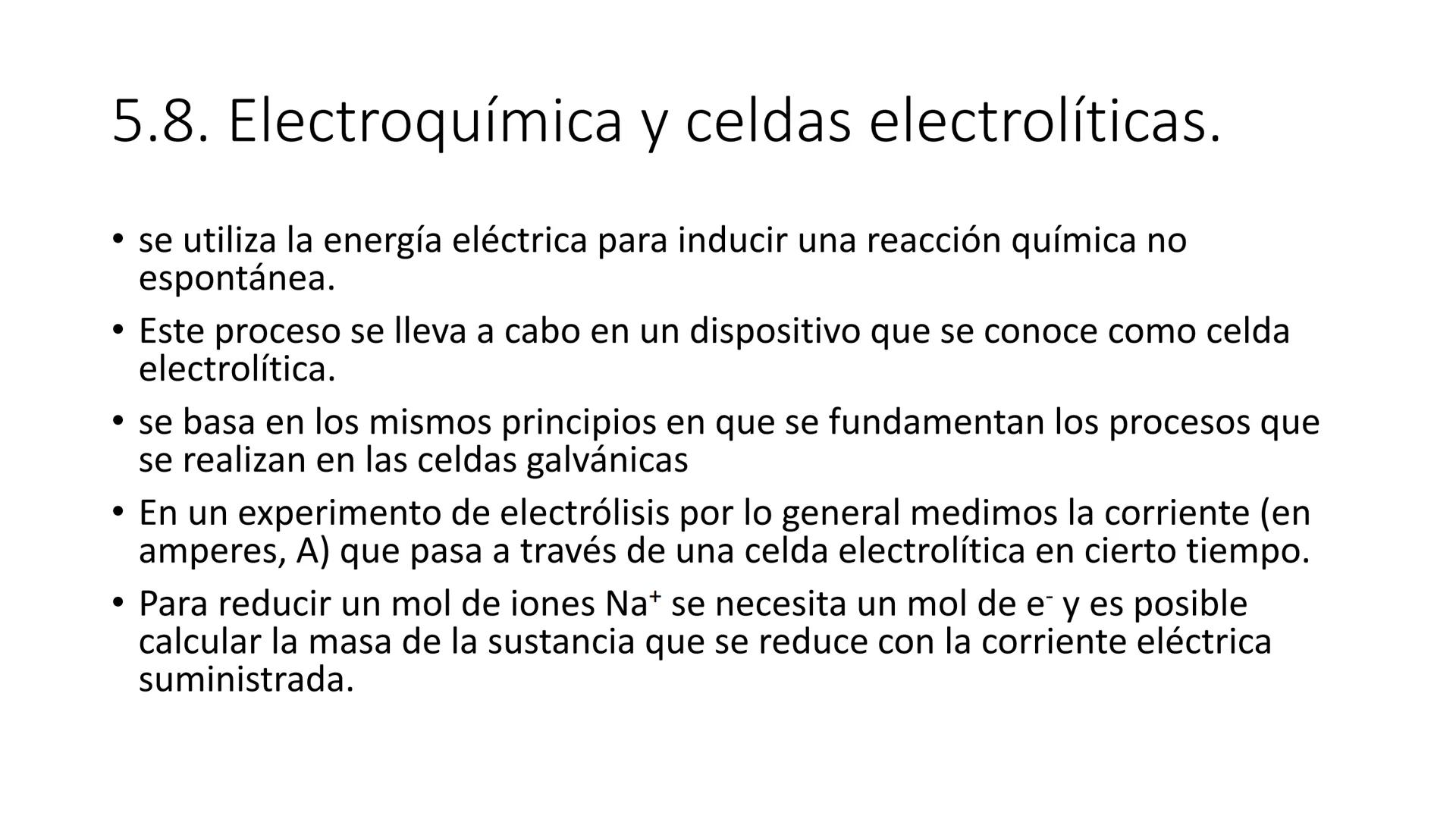 Química (INC-1025)
Ingeniería Industrial
INSTITUTO TECNOLÓGICO DE SAN LUIS POTOSÍ
Dr. Marco Vinicio Velarde Salcedo Unidad 5. Conceptos Gene