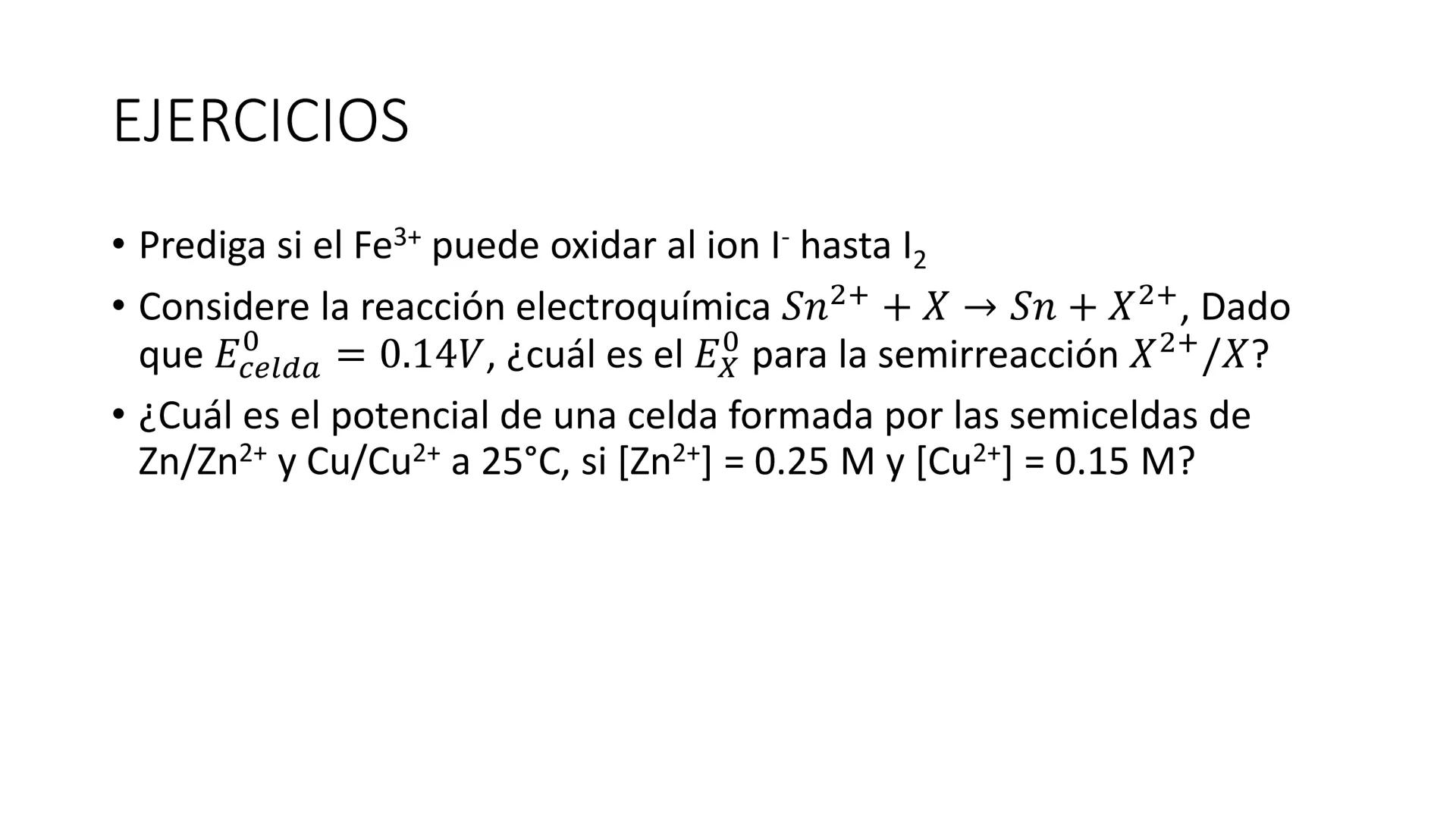 Química (INC-1025)
Ingeniería Industrial
INSTITUTO TECNOLÓGICO DE SAN LUIS POTOSÍ
Dr. Marco Vinicio Velarde Salcedo Unidad 5. Conceptos Gene