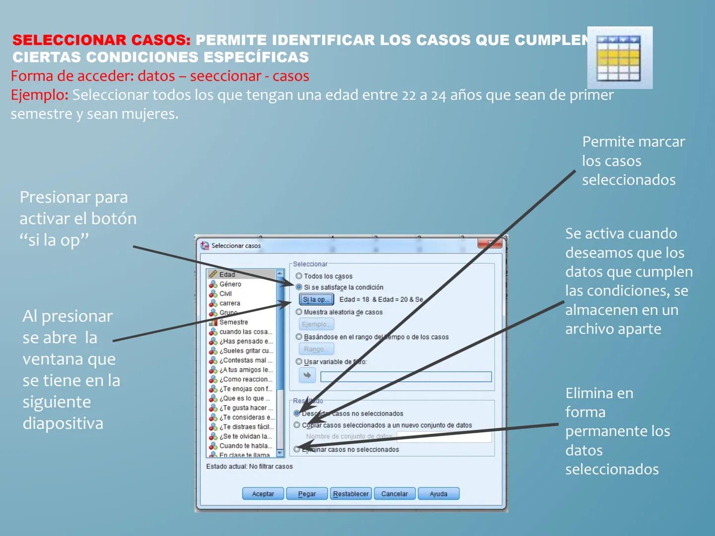 # COMPUTACIÓN.
# PARCIAL 2
SPSS # SPSS
Statistical Product and Service Solutions
Soluciones estadísticas de productos y servicios - Conju