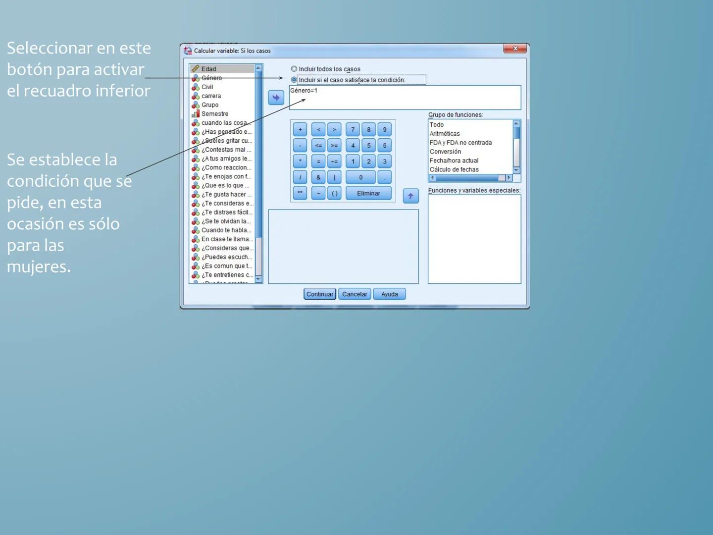 # COMPUTACIÓN.
# PARCIAL 2
SPSS # SPSS
Statistical Product and Service Solutions
Soluciones estadísticas de productos y servicios - Conju