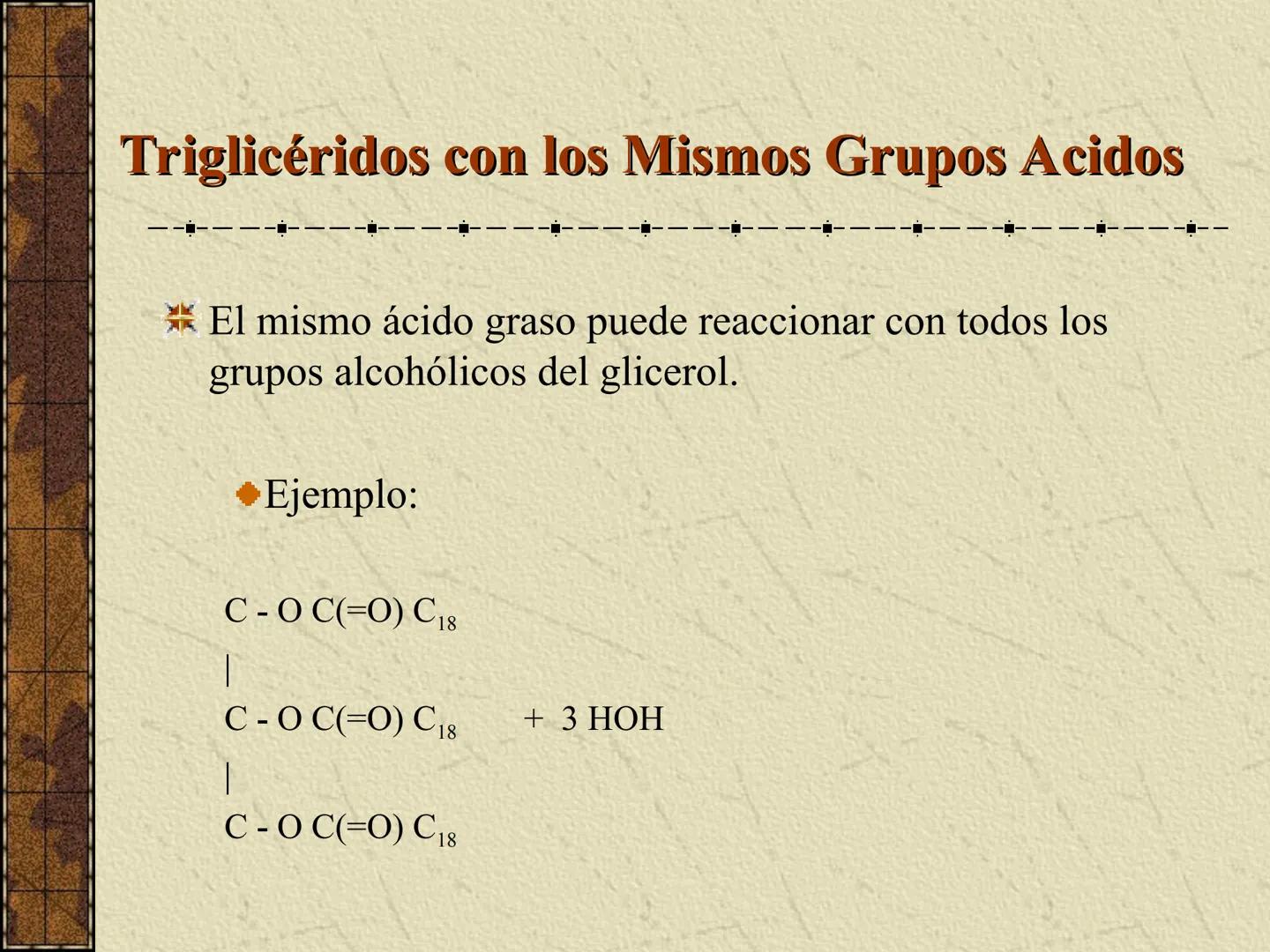 ---
- UNIDAD IV: LIPIDOS
---
-----
En esta unidad se estudia a los lípidos o grasas debido a su aporte
energético al organismo y por colabor