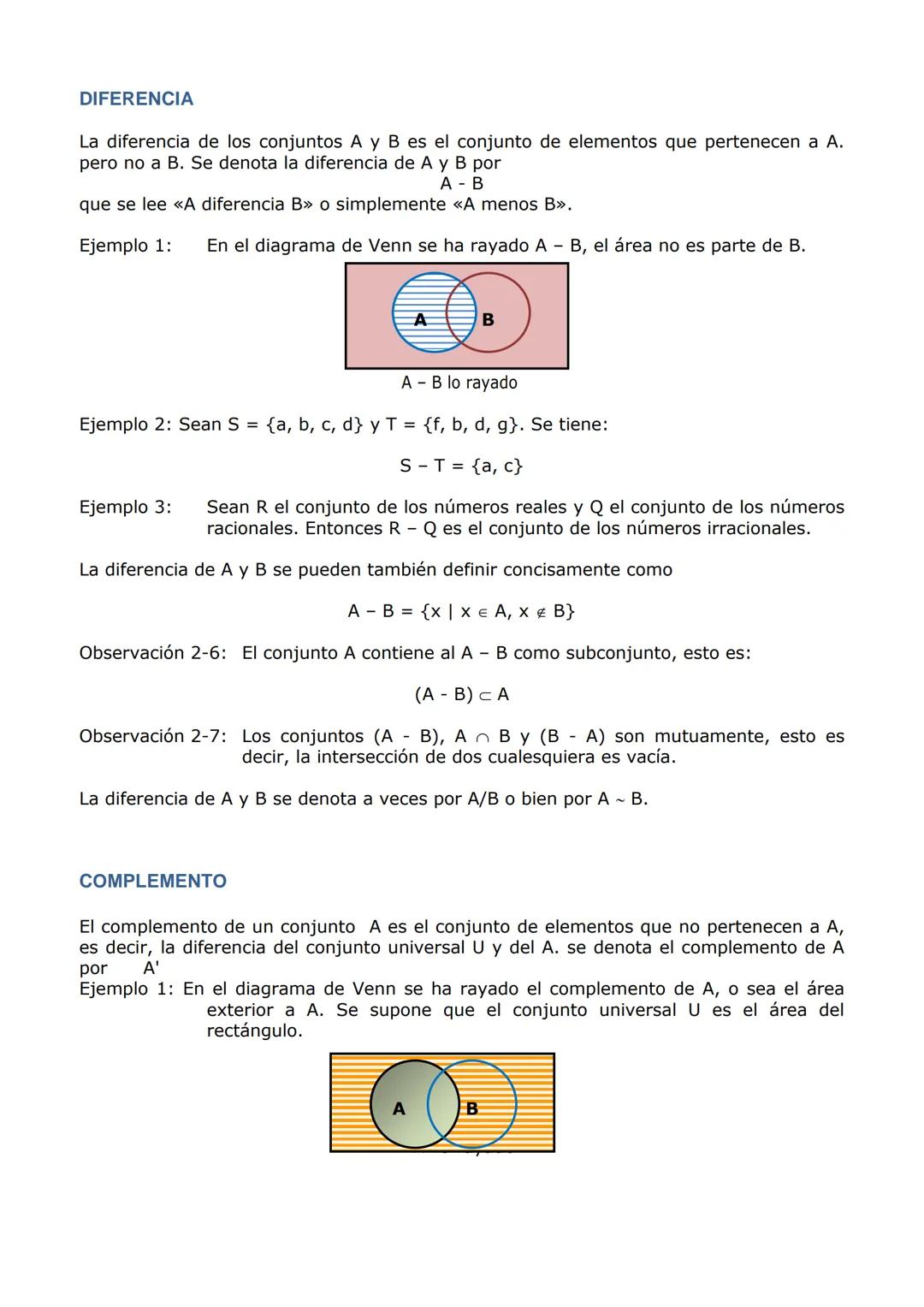 ESCUELA DE ESTUDIOS UNIVERSITARIOS
LICENCIATURA EN PSICOPEDAGOGIA
PRIMER SEMESTRE
Universidad Texcoco de Mora S.C.
$A\cap B = {x\in U / x