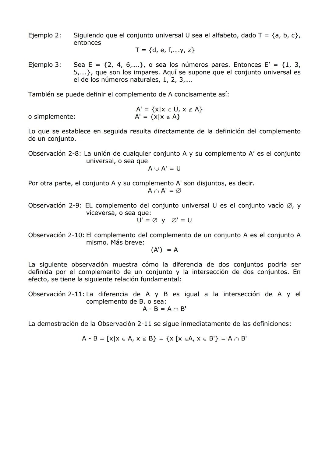 ESCUELA DE ESTUDIOS UNIVERSITARIOS
LICENCIATURA EN PSICOPEDAGOGIA
PRIMER SEMESTRE
Universidad Texcoco de Mora S.C.
$A\cap B = {x\in U / x