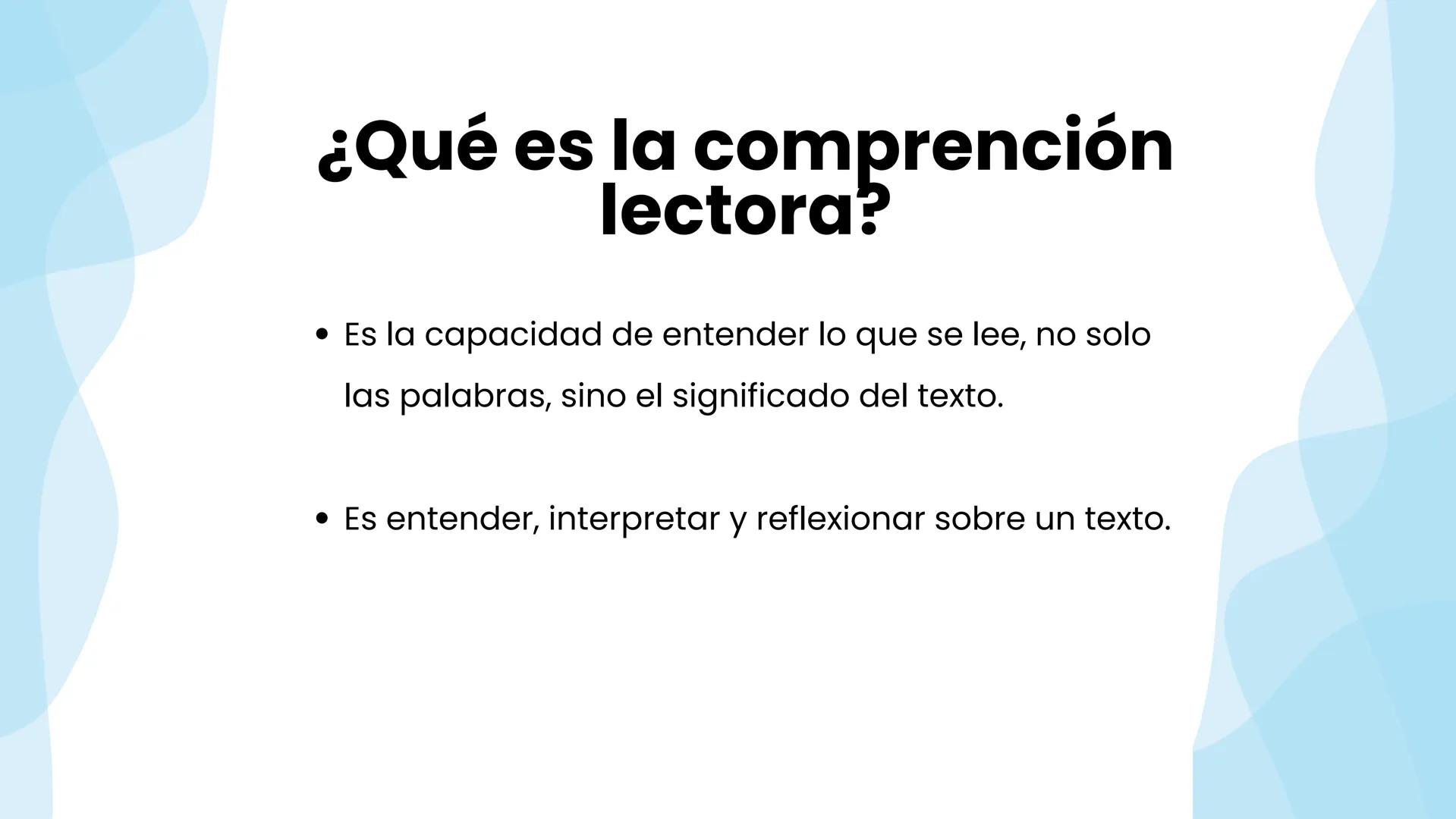 Universidad Michoacana de San Nicolás de Hidalgo
# COMPRENSIÓN
# LECTORA
Curso de preparación
Lic. Ivanka Gutiérrez González # ¿Qué es l