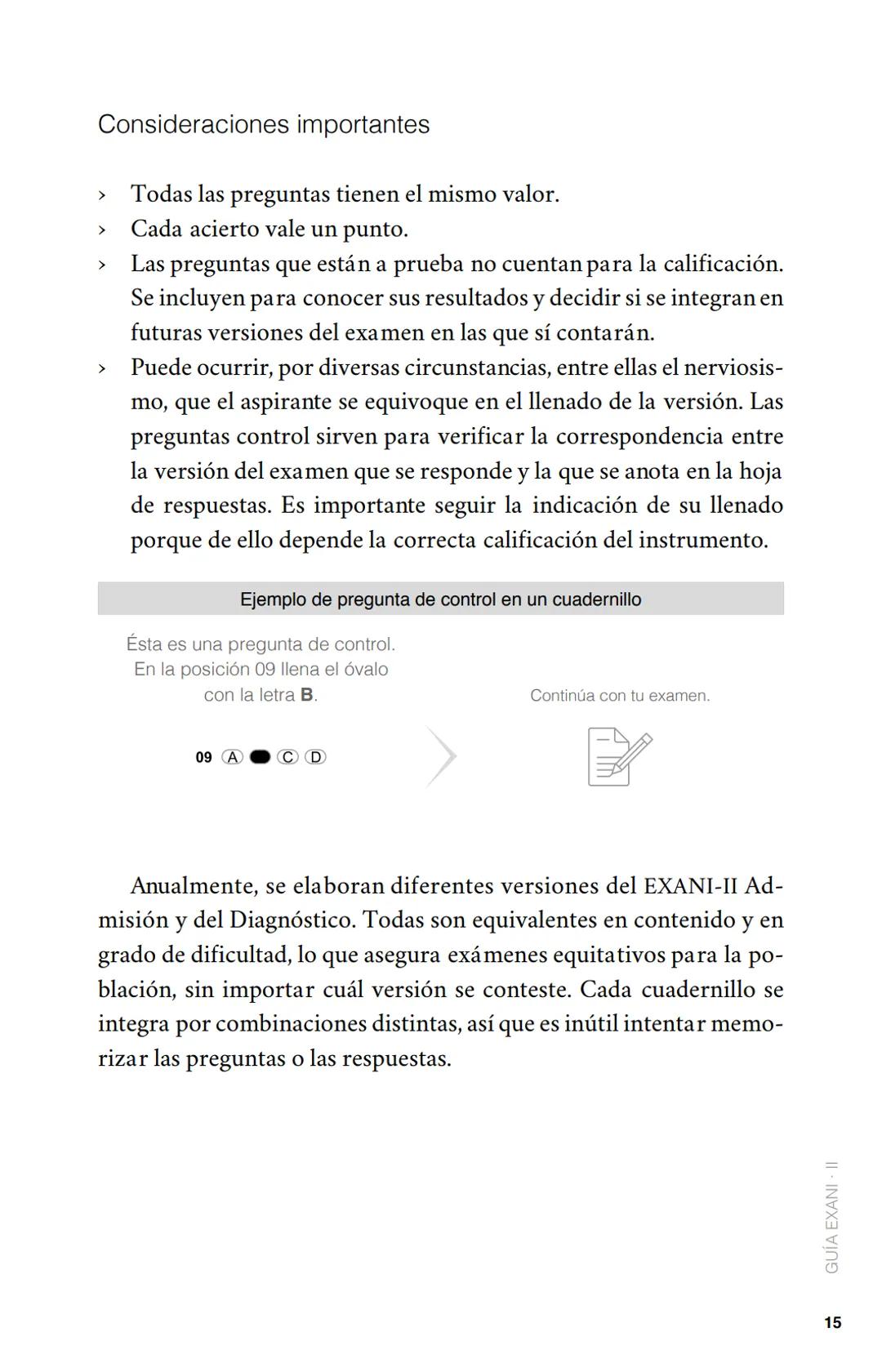 CENEVAL®
GUÍA
EXANI-II
Examen Nacional de Ingreso
a la Educación Superior
24a. edición 2019 # GUÍA
# EXANI·II
Examen Nacional de Ingr