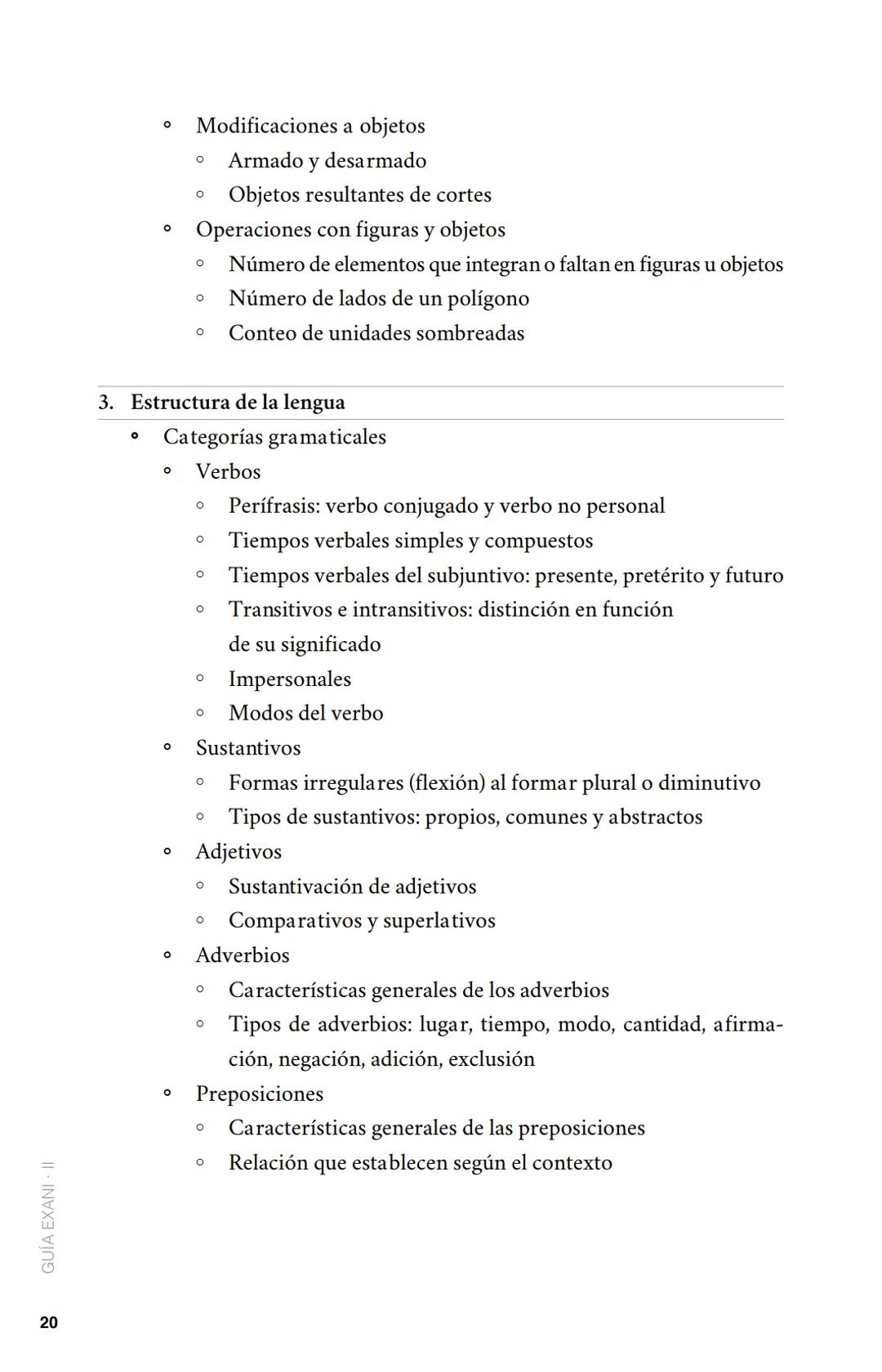 CENEVAL®
GUÍA
EXANI-II
Examen Nacional de Ingreso
a la Educación Superior
24a. edición 2019 # GUÍA
# EXANI·II
Examen Nacional de Ingr