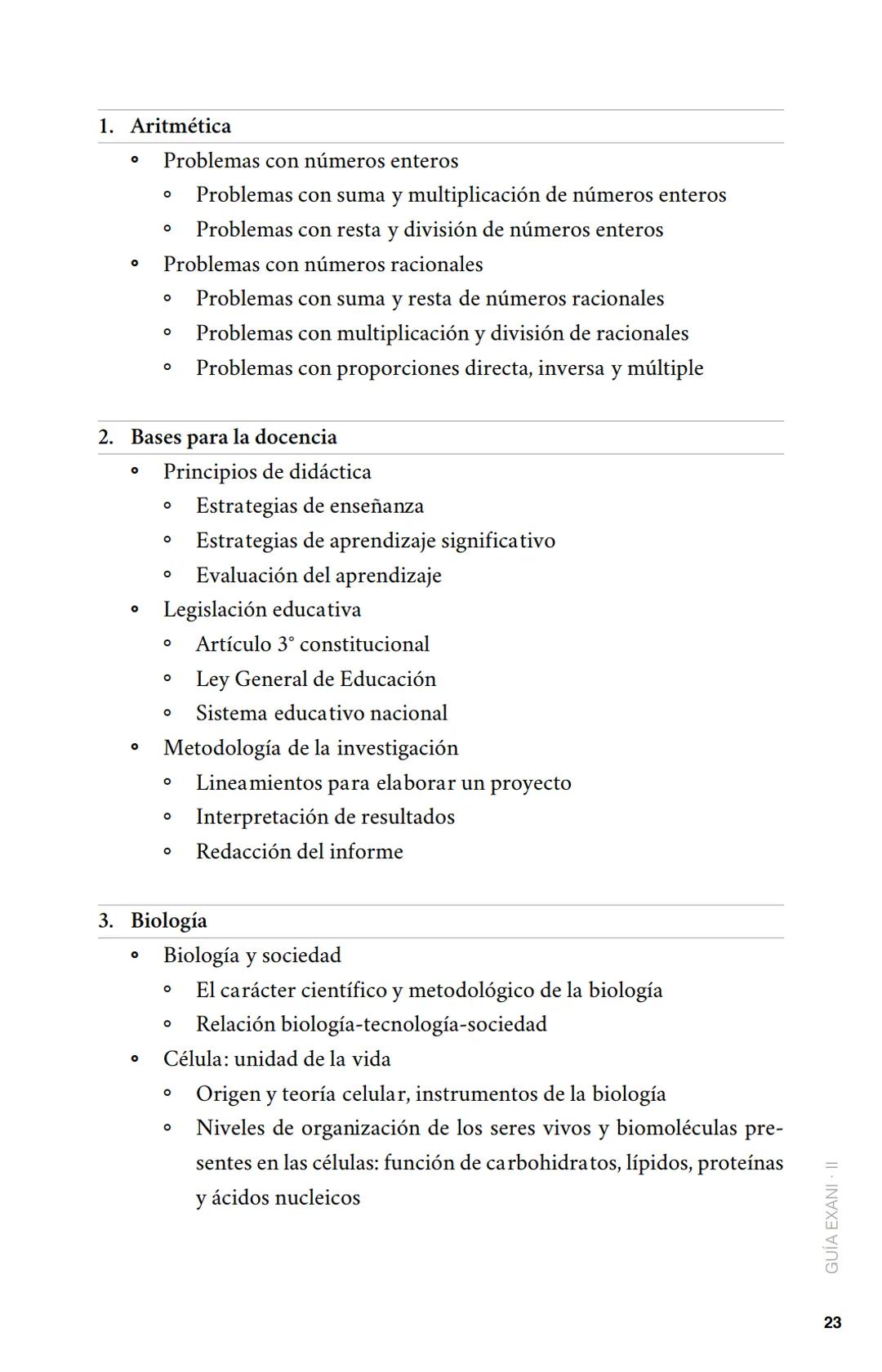 CENEVAL®
GUÍA
EXANI-II
Examen Nacional de Ingreso
a la Educación Superior
24a. edición 2019 # GUÍA
# EXANI·II
Examen Nacional de Ingr