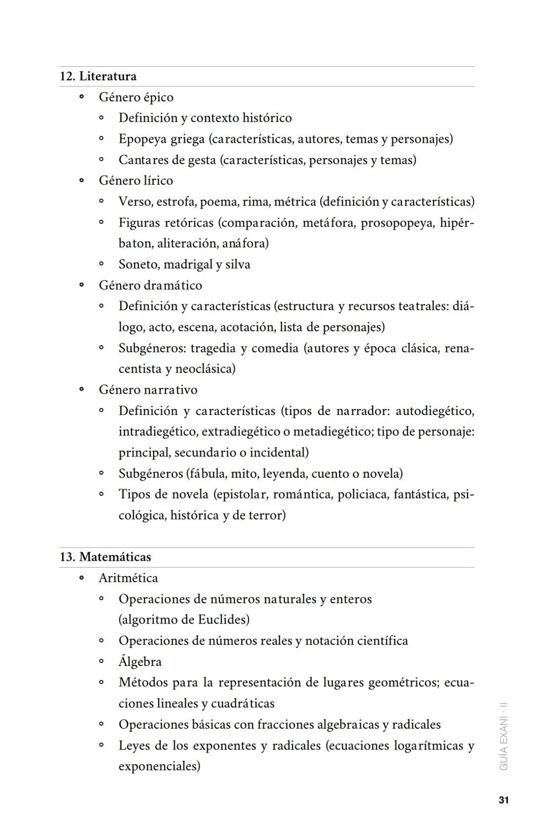 CENEVAL®
GUÍA
EXANI-II
Examen Nacional de Ingreso
a la Educación Superior
24a. edición 2019 # GUÍA
# EXANI·II
Examen Nacional de Ingr