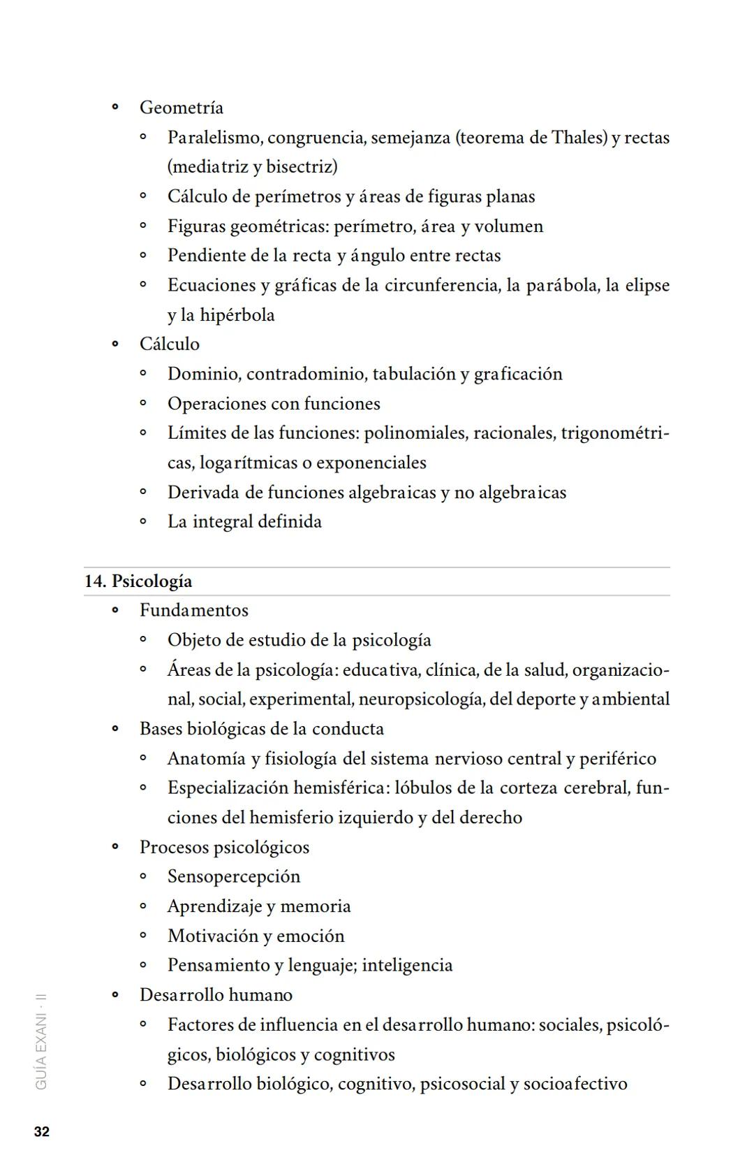 CENEVAL®
GUÍA
EXANI-II
Examen Nacional de Ingreso
a la Educación Superior
24a. edición 2019 # GUÍA
# EXANI·II
Examen Nacional de Ingr
