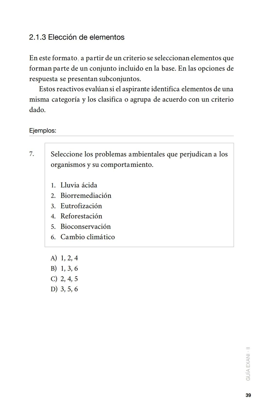 CENEVAL®
GUÍA
EXANI-II
Examen Nacional de Ingreso
a la Educación Superior
24a. edición 2019 # GUÍA
# EXANI·II
Examen Nacional de Ingr