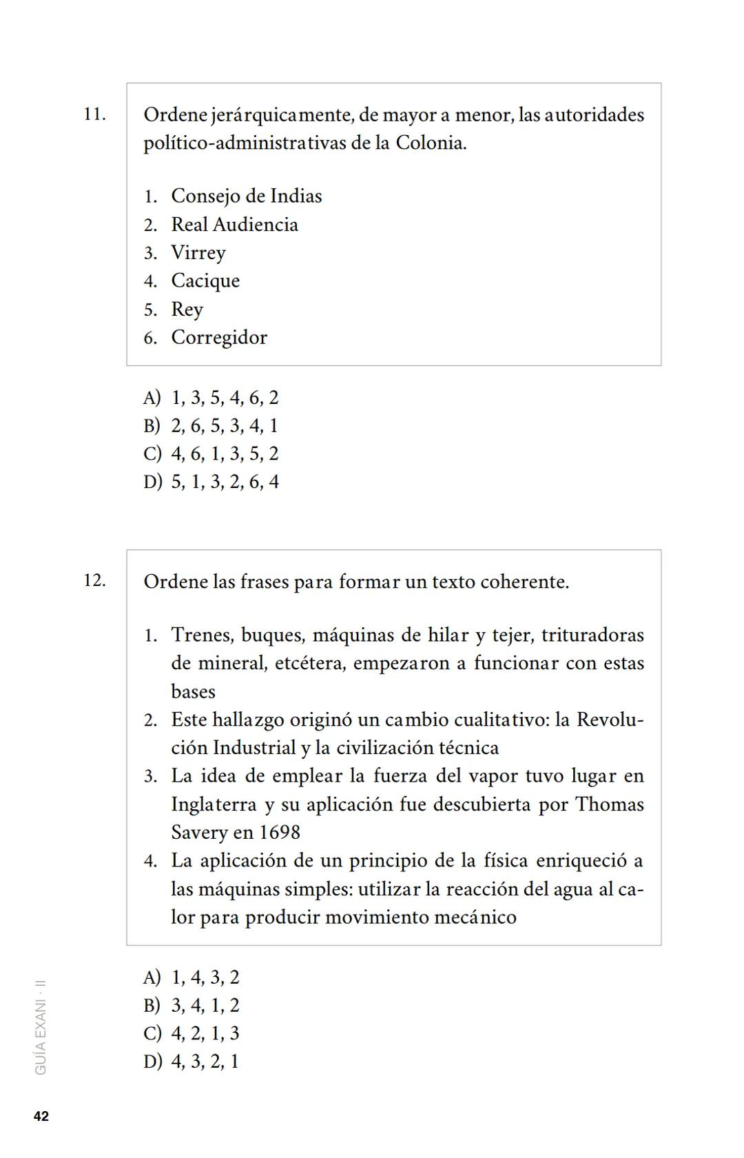 CENEVAL®
GUÍA
EXANI-II
Examen Nacional de Ingreso
a la Educación Superior
24a. edición 2019 # GUÍA
# EXANI·II
Examen Nacional de Ingr