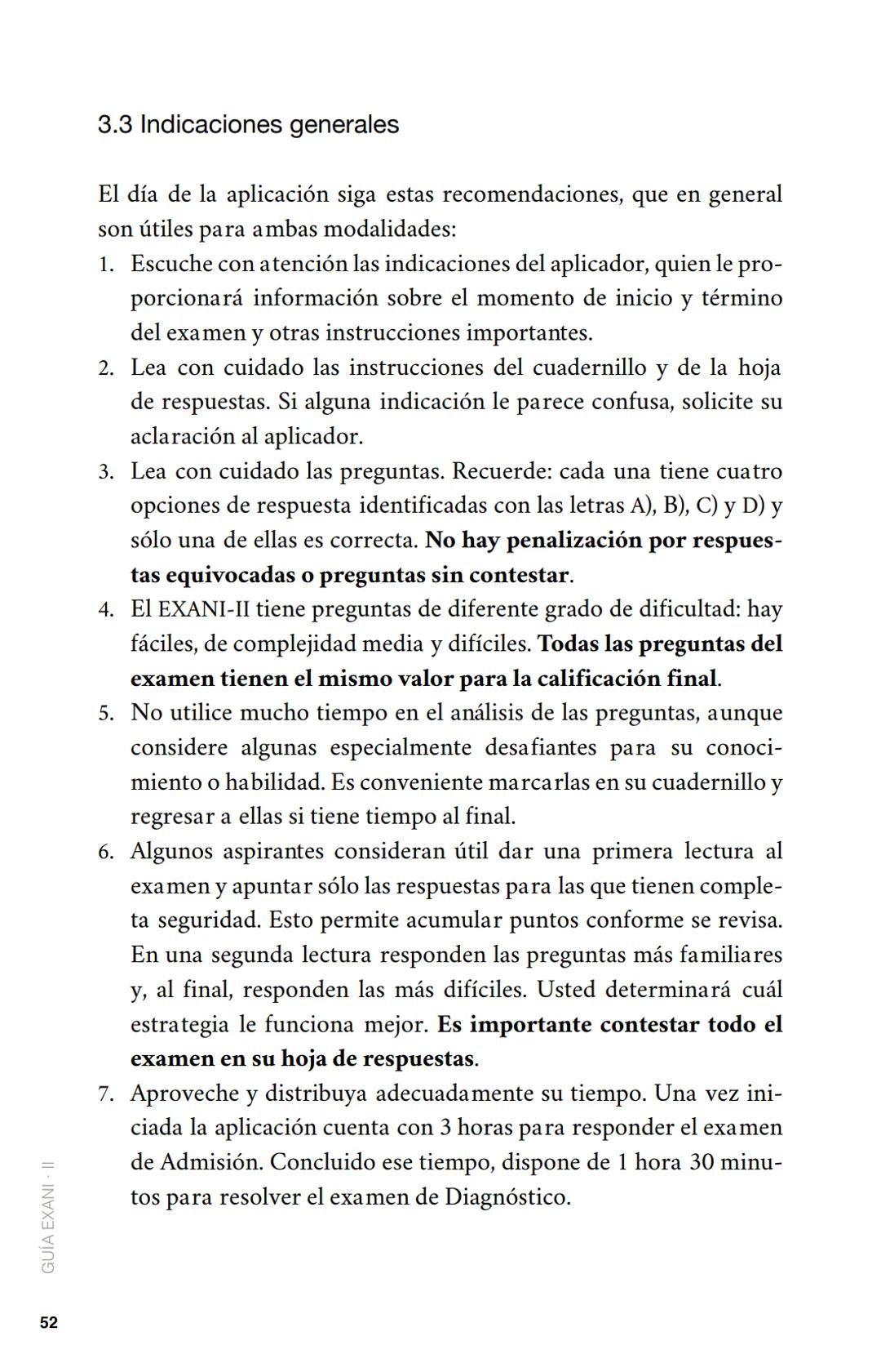 CENEVAL®
GUÍA
EXANI-II
Examen Nacional de Ingreso
a la Educación Superior
24a. edición 2019 # GUÍA
# EXANI·II
Examen Nacional de Ingr