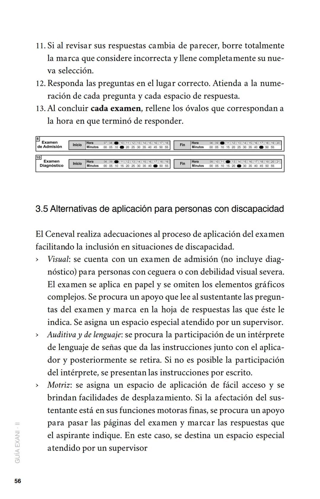 CENEVAL®
GUÍA
EXANI-II
Examen Nacional de Ingreso
a la Educación Superior
24a. edición 2019 # GUÍA
# EXANI·II
Examen Nacional de Ingr