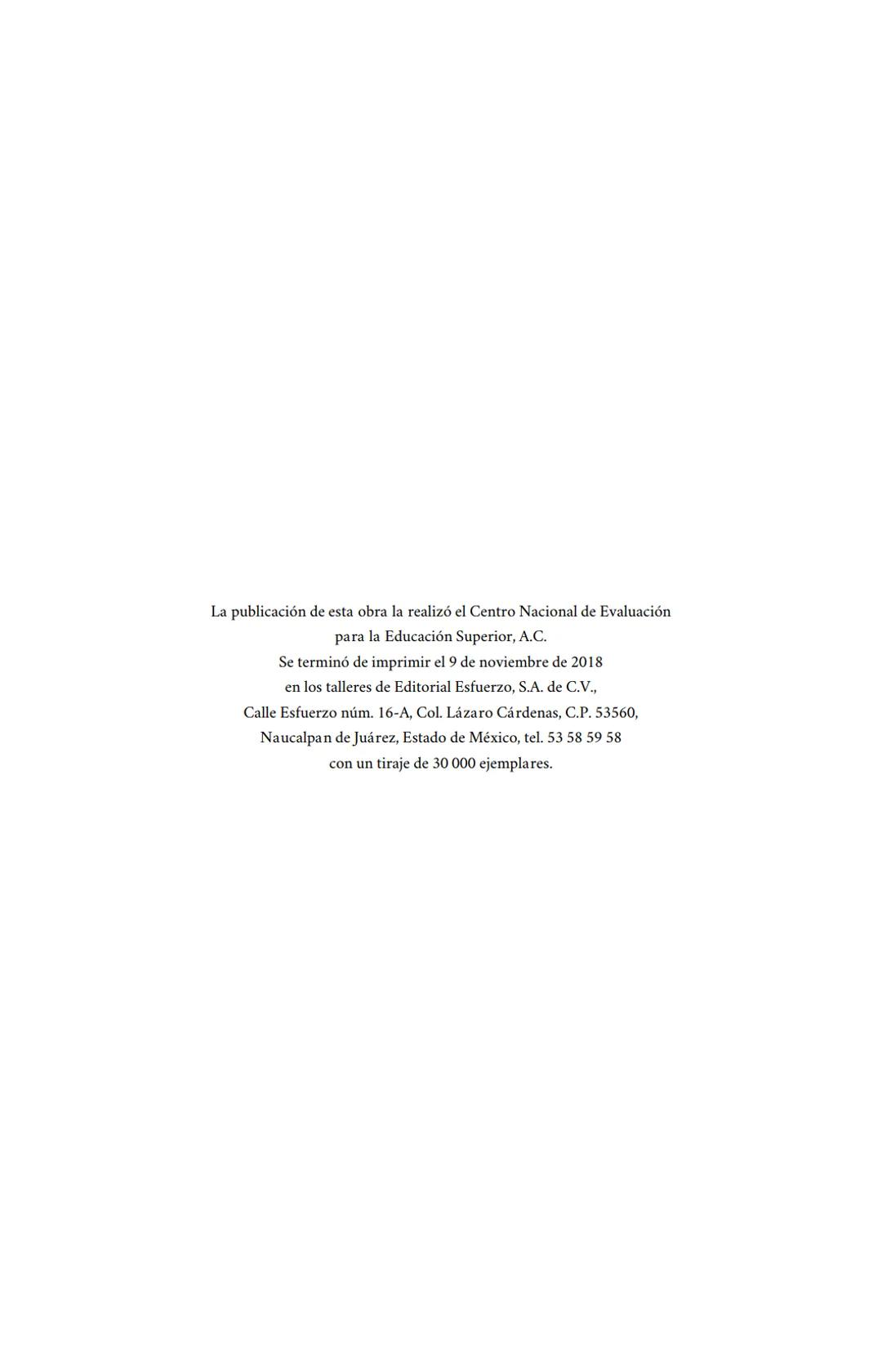 CENEVAL®
GUÍA
EXANI-II
Examen Nacional de Ingreso
a la Educación Superior
24a. edición 2019 # GUÍA
# EXANI·II
Examen Nacional de Ingr
