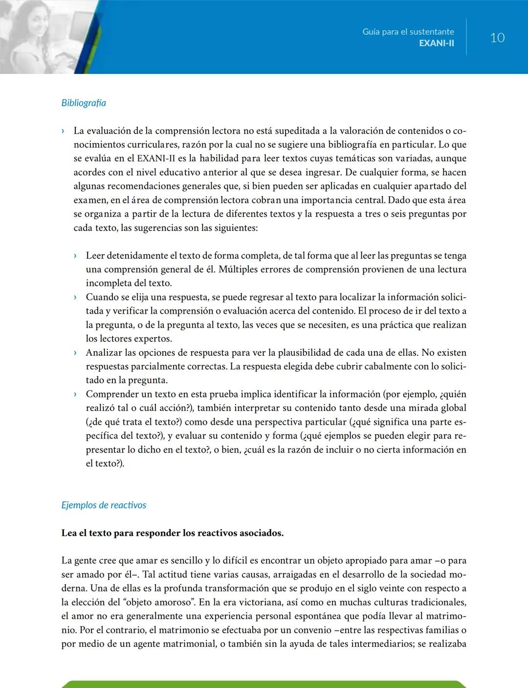 Guía
para el sustentante
EXANI-II Directorio del Ceneval
Antonio Ávila Diaz
Director General
Lilian Fátima Vidal González
Directora de los