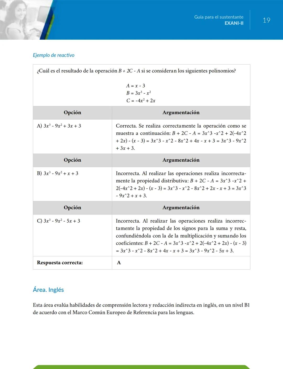 Guía
para el sustentante
EXANI-II Directorio del Ceneval
Antonio Ávila Diaz
Director General
Lilian Fátima Vidal González
Directora de los