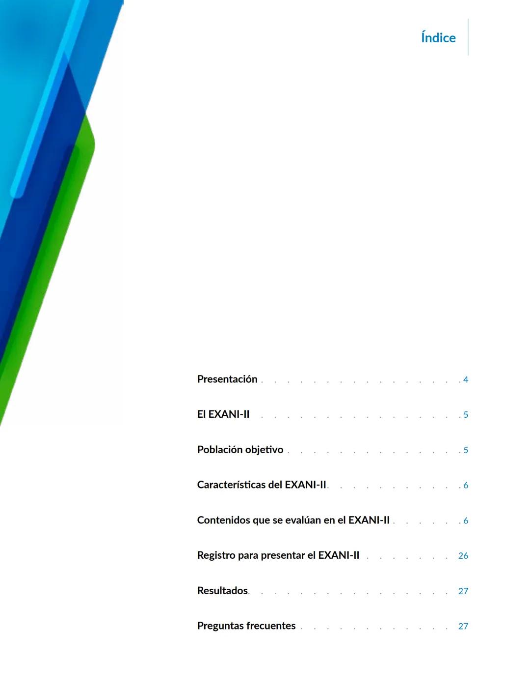 Guía
para el sustentante
EXANI-II Directorio del Ceneval
Antonio Ávila Diaz
Director General
Lilian Fátima Vidal González
Directora de los
