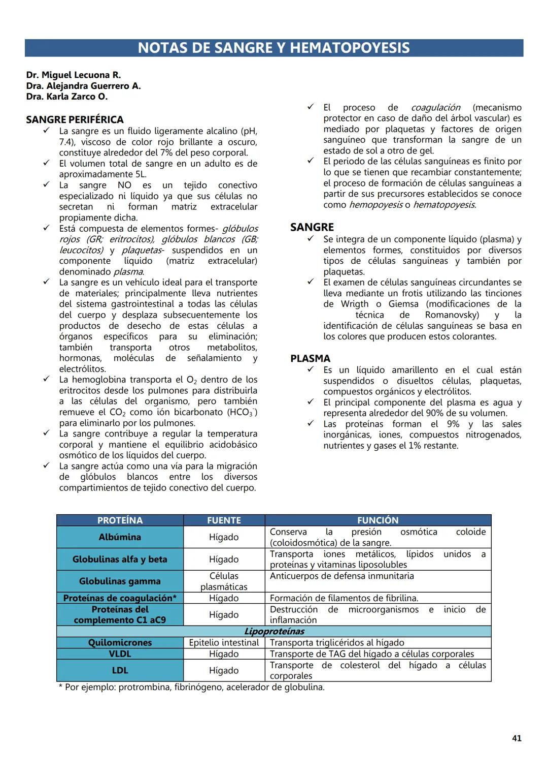 FACULTAD DE MEDICINA
Notas de
Histología
DEPARTAMENTO
RIOLOGIA
EDITORES
Dr. Miguel A. Lecuona Rodríguez
Dra. Alejandra Guerrero Álvarez