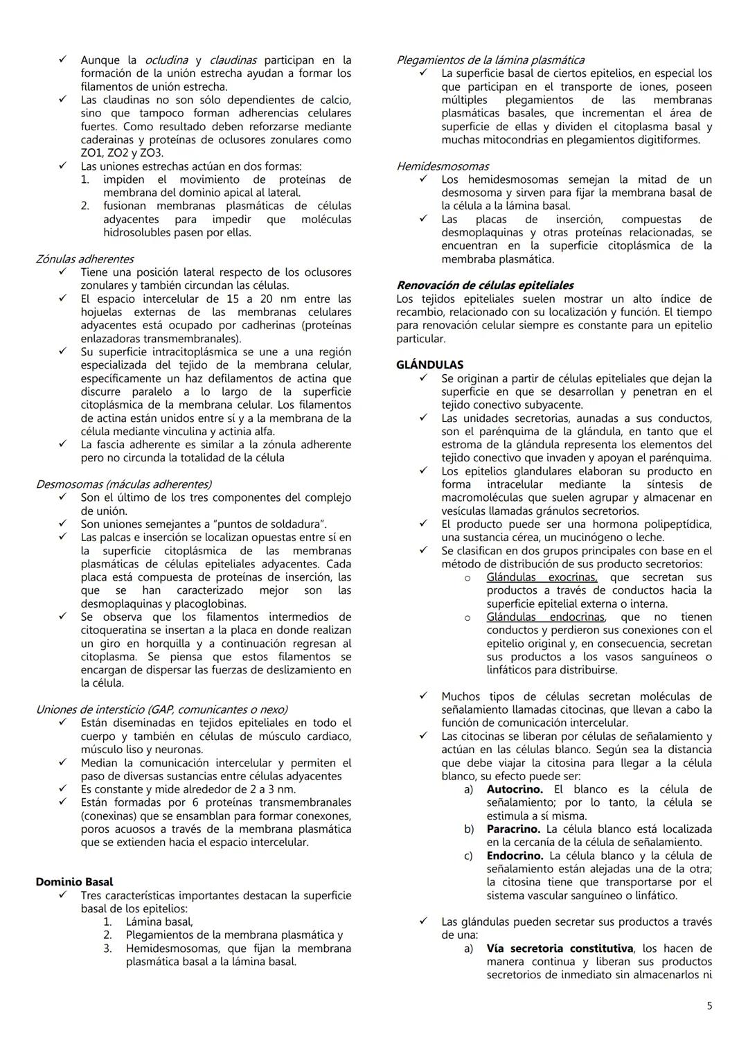 FACULTAD DE MEDICINA
Notas de
Histología
DEPARTAMENTO
RIOLOGIA
EDITORES
Dr. Miguel A. Lecuona Rodríguez
Dra. Alejandra Guerrero Álvarez