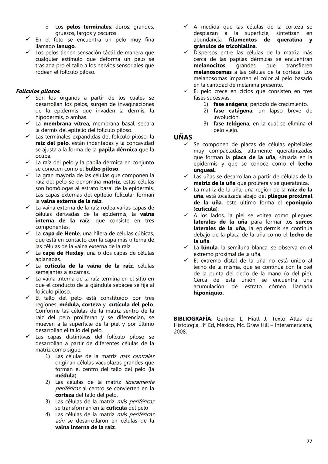 FACULTAD DE MEDICINA
Notas de
Histología
DEPARTAMENTO
RIOLOGIA
EDITORES
Dr. Miguel A. Lecuona Rodríguez
Dra. Alejandra Guerrero Álvarez