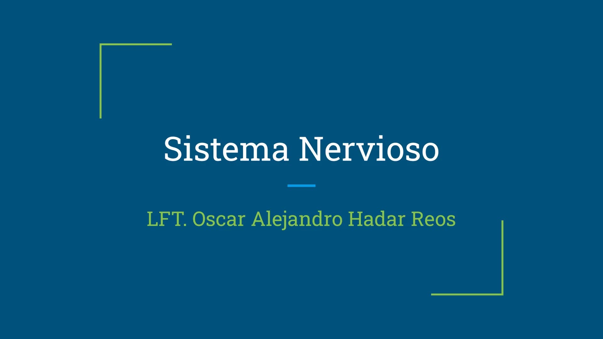 Sistema Nervioso
LFT. Oscar Alejandro Hadar Reos # Neuronas
* Unidad estructural, trófica y
funcional del tejido nervioso.
* Célula e