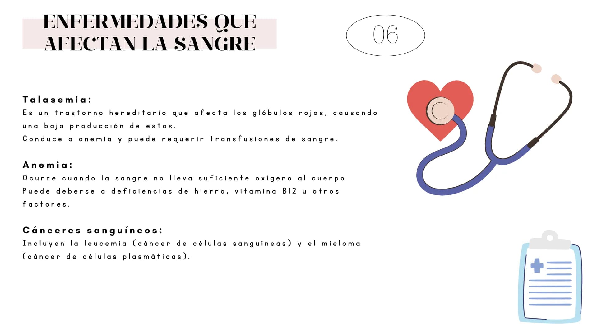 # Introducción
En esta presentación se abarcarán los temas relacionados desde el origen de la sangre, grupos sanguíneos y enfermedades que