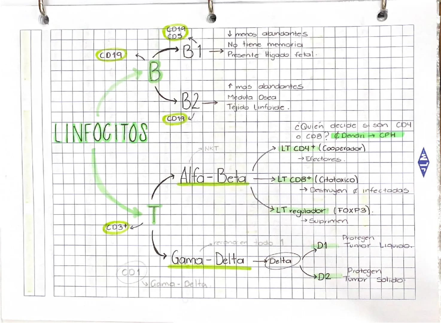25/SEPT/24.
# APUNTES DE Inmunologia
Inmunologio -> Ciencia del reconocimiento de lo propio.
-> Su función fisiologica del Sistema Inmunit