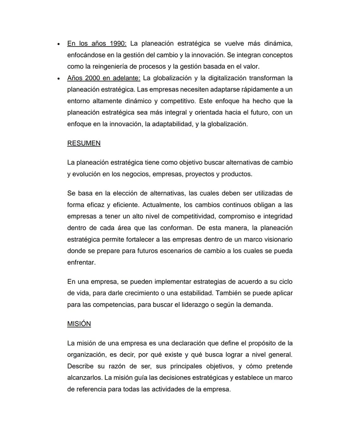 # CONTENIDO
* ¿QUÉ ES?
* ORIGEN
* EVOLUCIÓN
* RESUMEN
* MISIÓN
* VISIÓN
* OBJETIVOS
* CONCLUSIÓN # ¿QUÉ ES?
La planeación estratégica es un