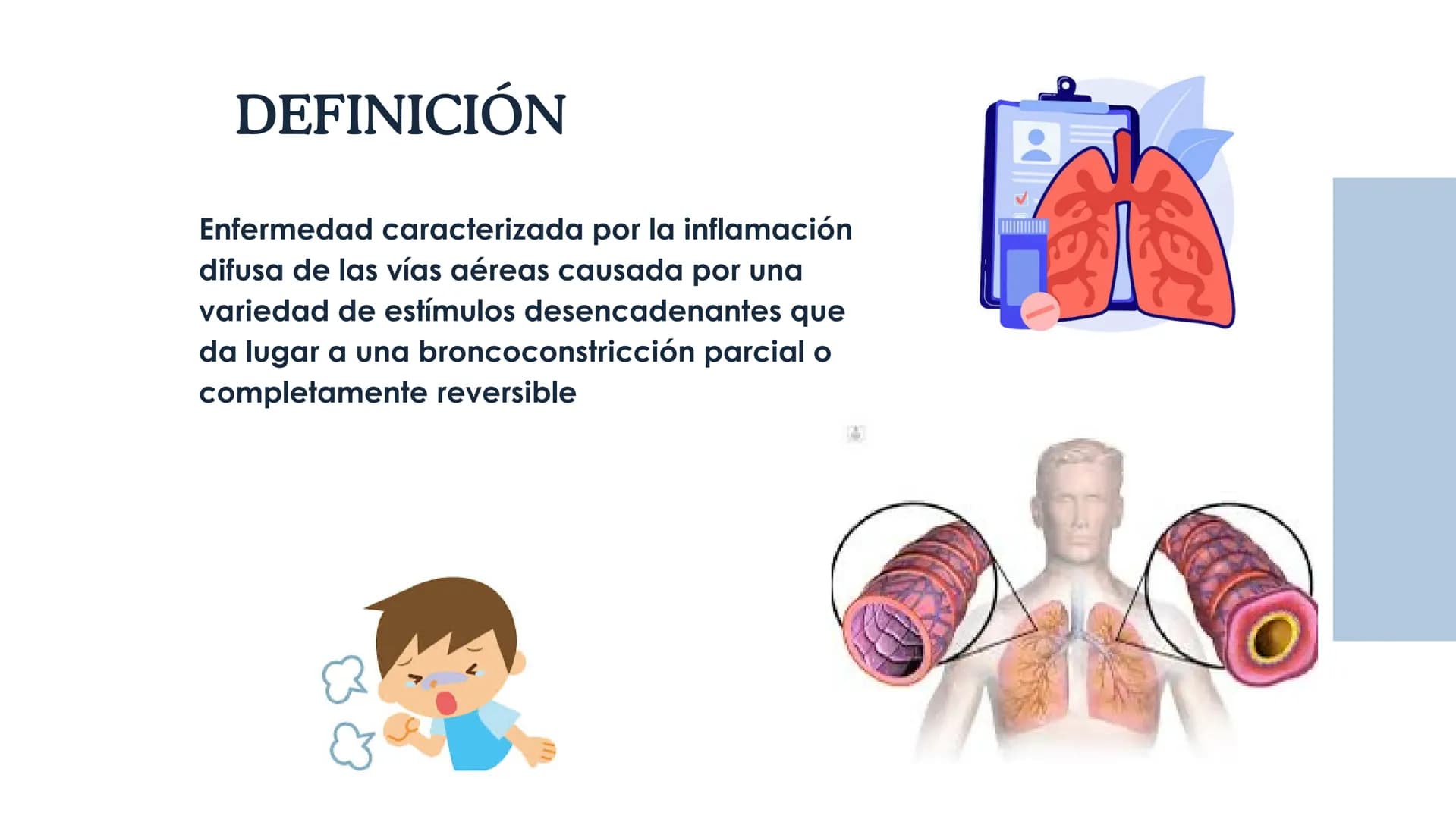 ASMA
NEUMOLOGÍA
Dra. Rocío Durán Las enfermedades
respiratorias son un desafío
global; conocerlas es clave
para prevenir y tratar
Alba Cast