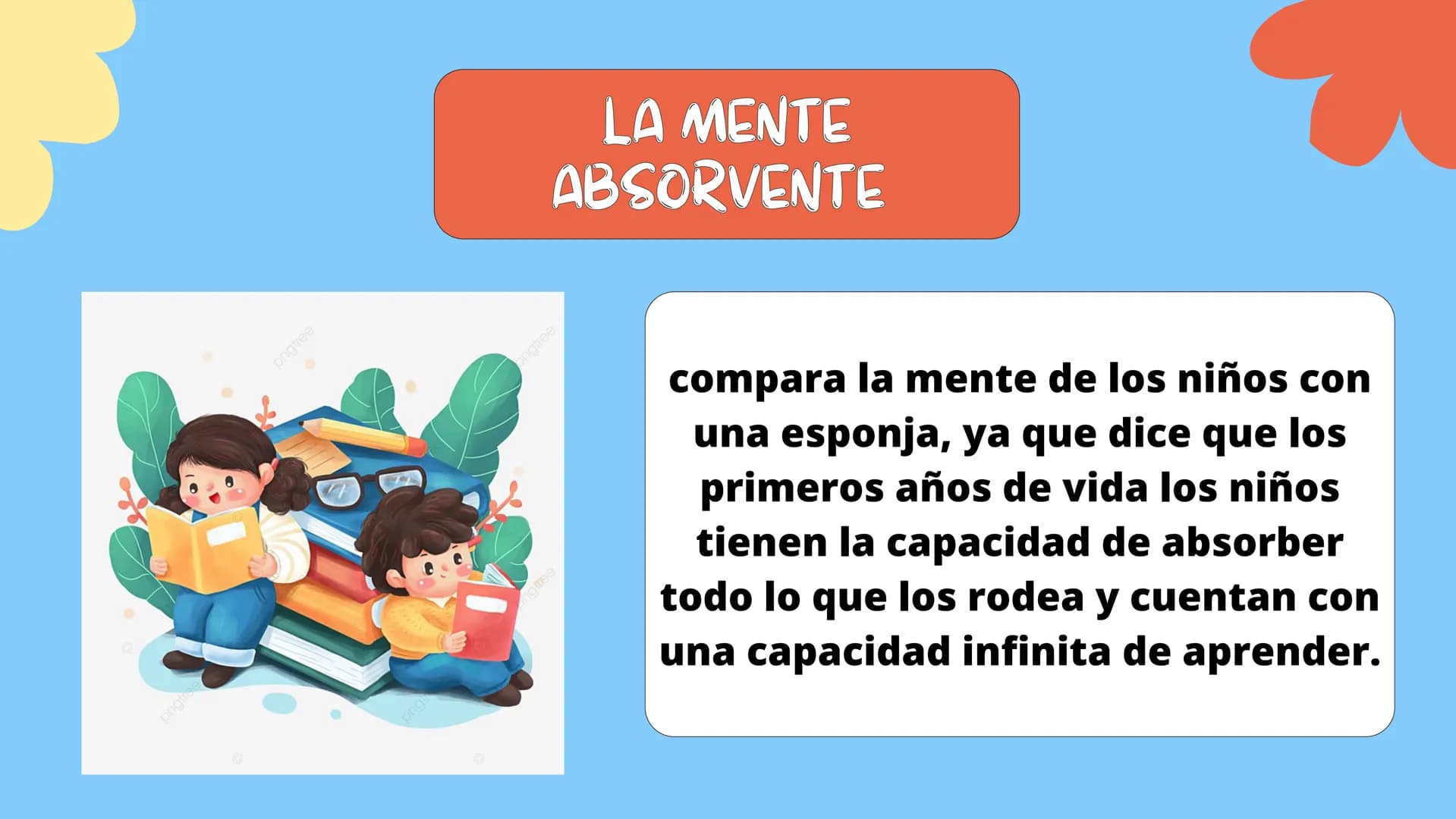 ÍNDICE:
INTRODUCCIÓN
1
CONCLUSIONES
3
CONTENIDO TEÓRICO
2
REFERENCIAS
4 ## INTRODUCCIÓN:
La Dra. María Montessori (1870-1952) se inició en e
