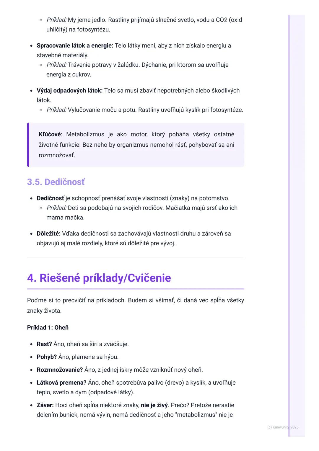 # Základné znaky života
1. Úvod do základných znakov života
Dnes si píšem poznámky o tom, čo robí niečo živým. V biológii je dôležité vedi