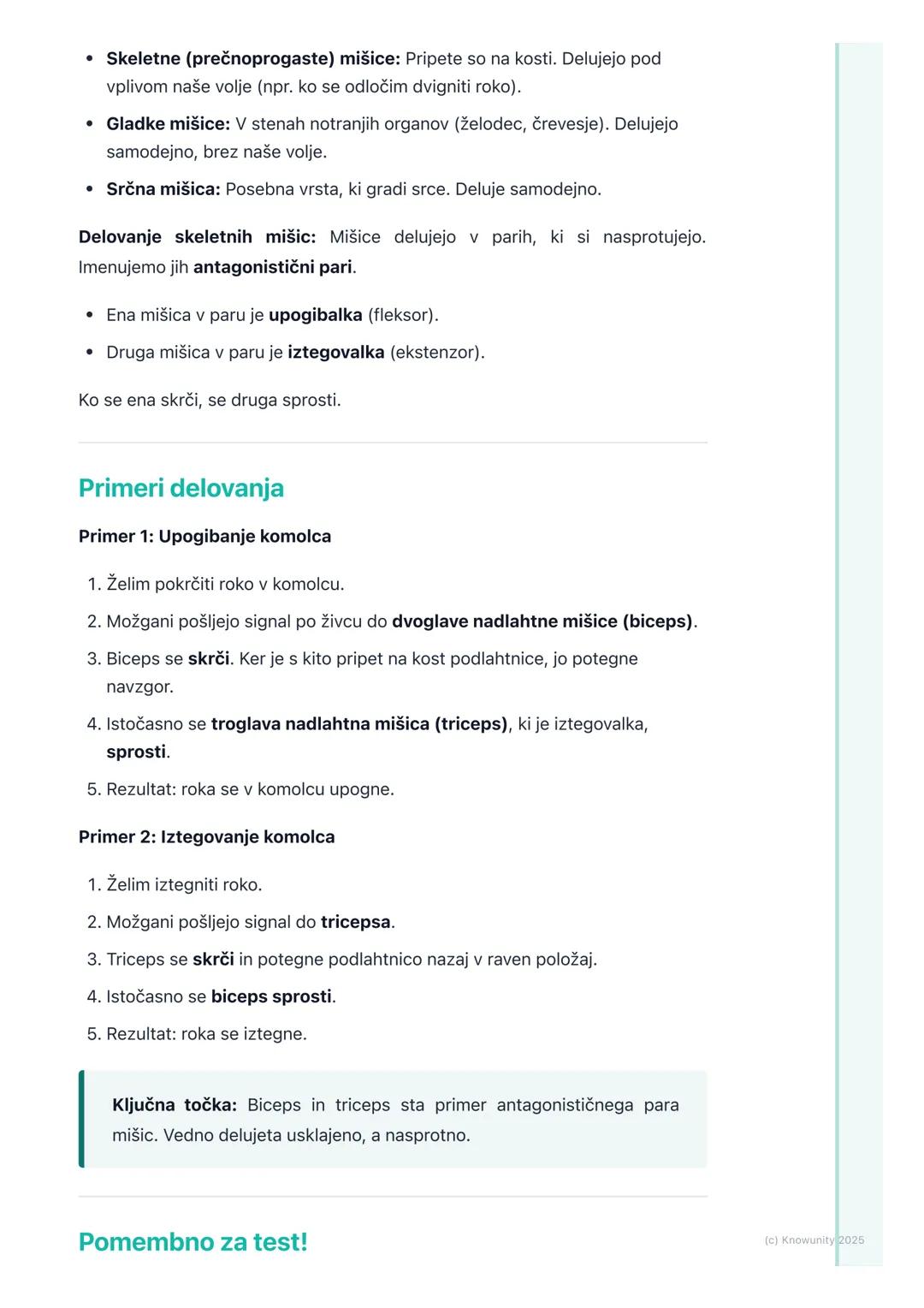 # Skeletni in mišični sistem
Uvod v gibala
Skeletni in mišični sistem skupaj tvorita gibala. Omogočata nam, da se
premikamo, stojimo pokon