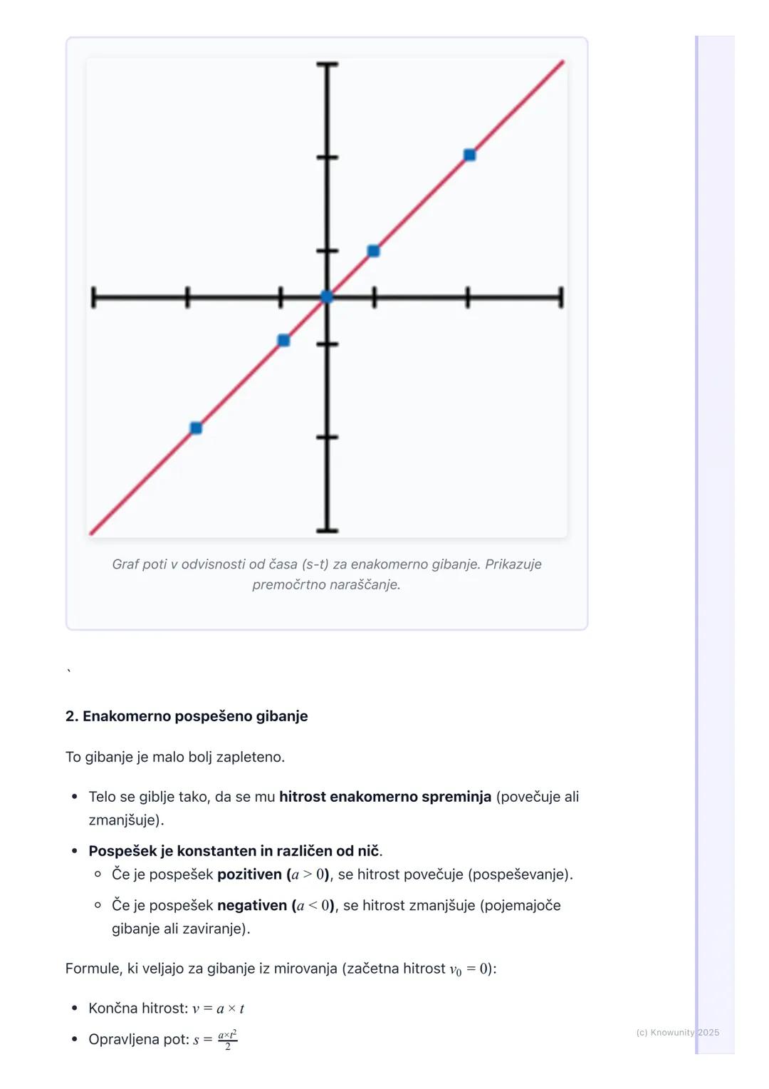 # Gibanje
## Kaj je gibanje?
Gibanje je ena najbolj osnovnih stvari v naravi. Vse okoli nas se giblje, od
planetov do najmanjših delcev. G