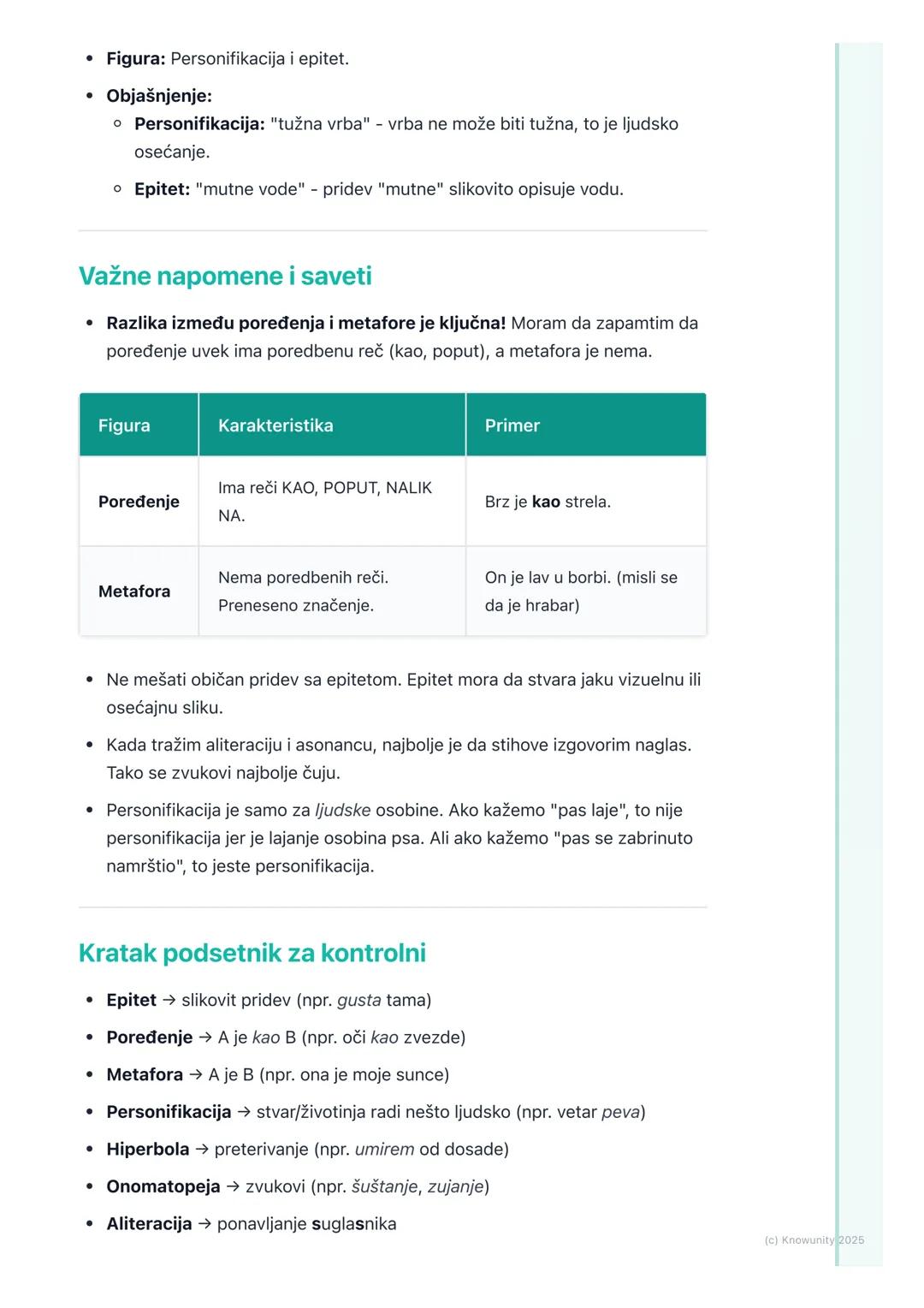 # Stilske figure
Uvod u stilske figure
Stilske figure su posebni načini izražavanja koje pisci koriste da bi njihov jezik
bio slikovitiji,