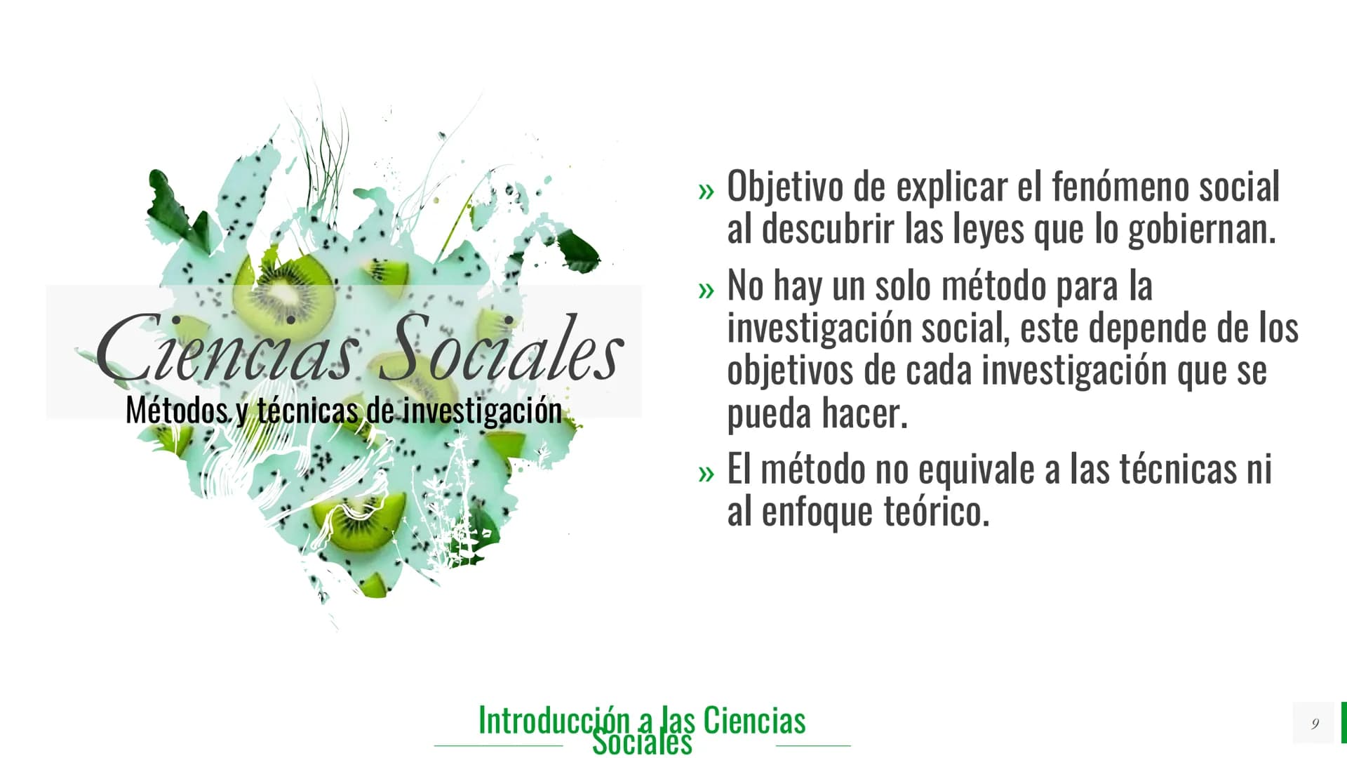 Tipos de
Conocimiento
- Intuitivo
- Empírico
- Religioso
- Filosófico
- Científico
Introducción a las Ciencias Sociales
2 # Tipos de Conoc