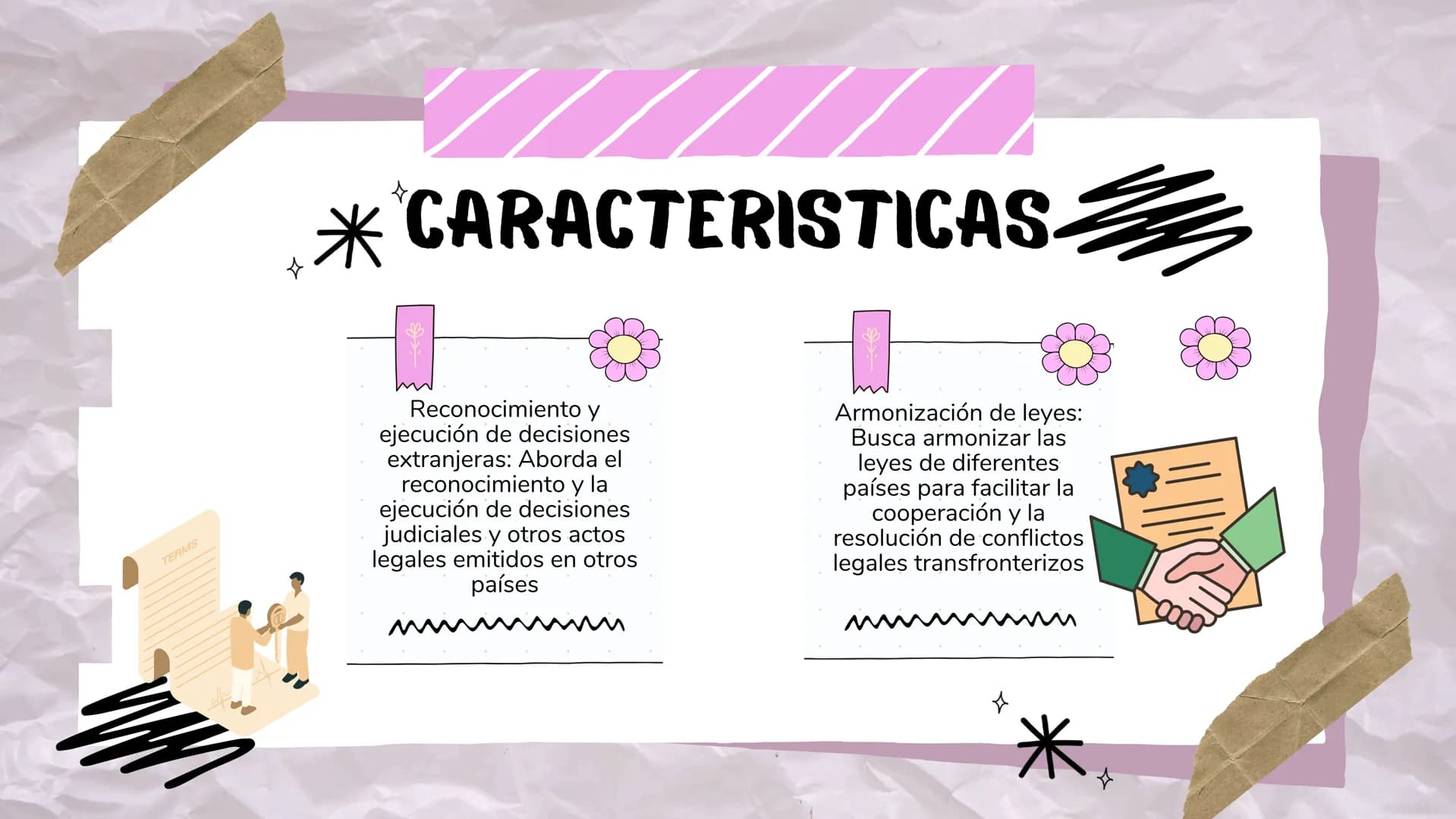DERECHO
INTERNACIONAL
PRIVADO Y DERECHO
MERCANTIL ## INDICE
- ¿Qué es?
- ¿De qué se encarga?
- Importancia
- Características
- Fuentes
- Ej