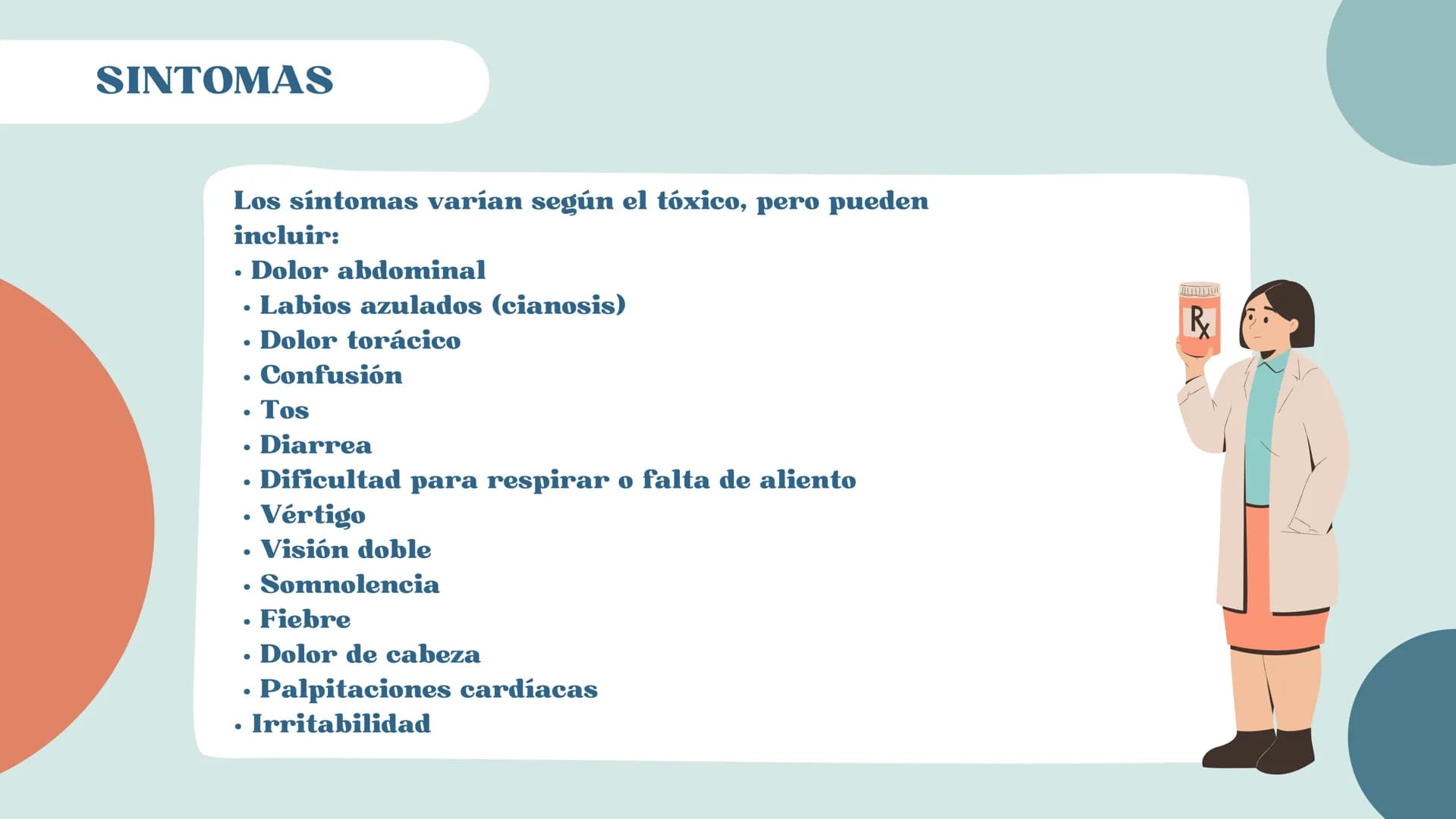 Prevención primeros auxilios ante una
INTOXICACIÓN # DEFINICIÓN
## Intoxicación
Una intoxicación es causada por la
exposición a una sustan