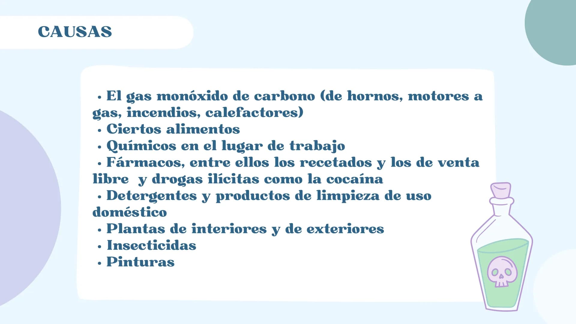 Prevención primeros auxilios ante una
INTOXICACIÓN # DEFINICIÓN
## Intoxicación
Una intoxicación es causada por la
exposición a una sustan