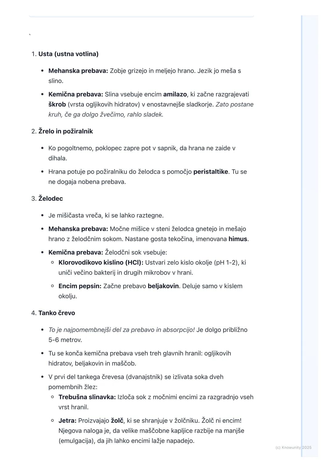 # Prebavni sistem
Uvod v prebavni sistem
Prebavni sistem ali prebavila so skupina organov, ki skrbijo za prebavo hrane.
Hrana nam daje ene