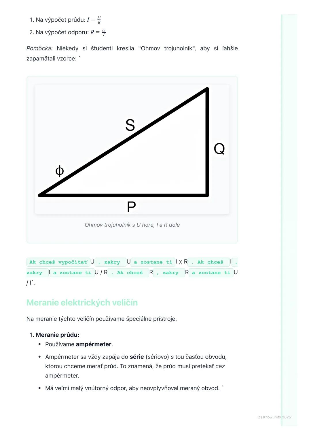 # Elektrický prúd, napätie, odpor
Úvod do témy
Dnes si zopakujeme základy elektrotechniky, konkrétne elektrický prúd,
napätie a odpor. Tie