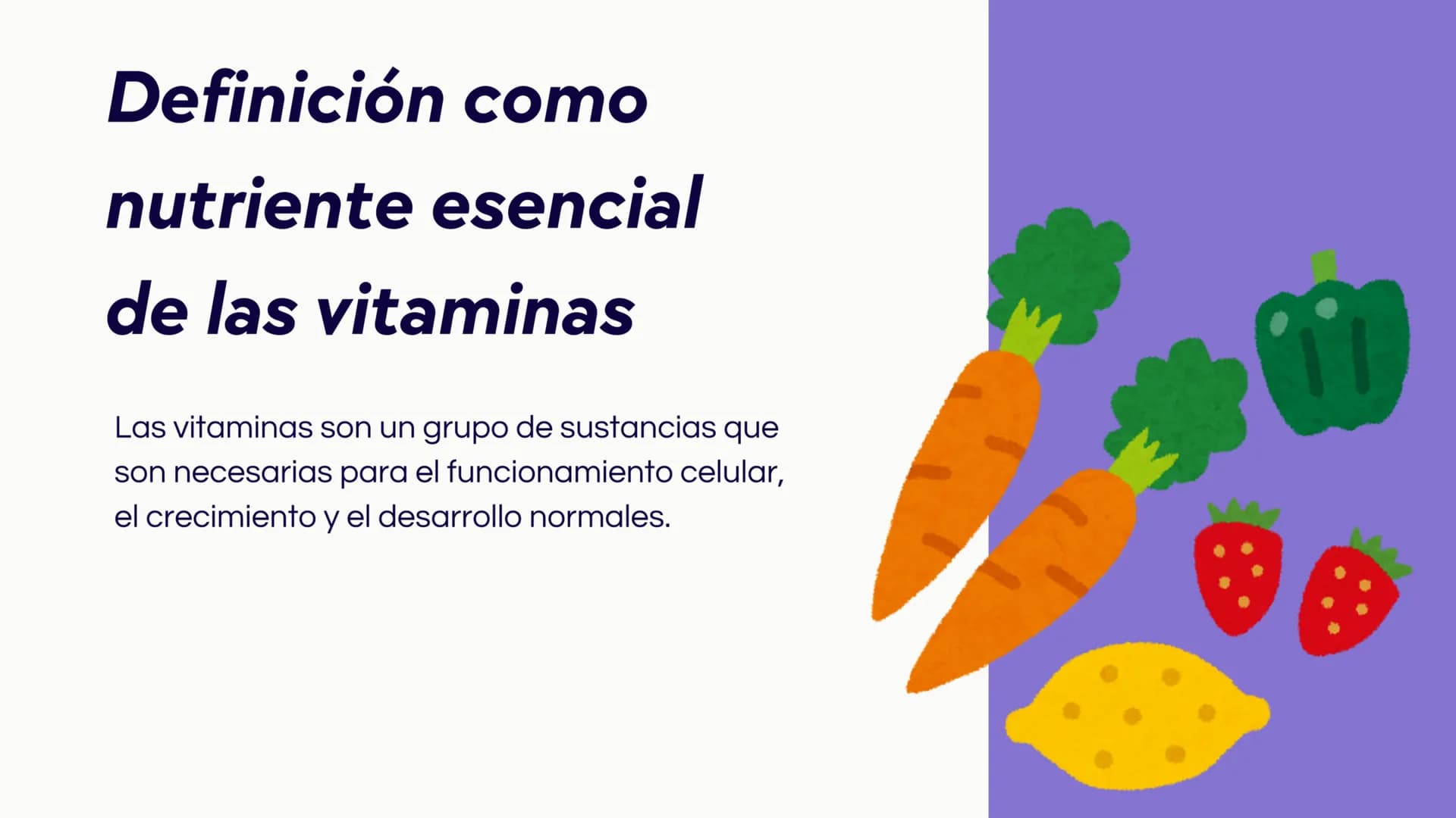 # Introducción
Las vitaminas y minerales son nutrientes esenciales
que desempeñan roles cruciales en el
funcionamiento del organismo humano.