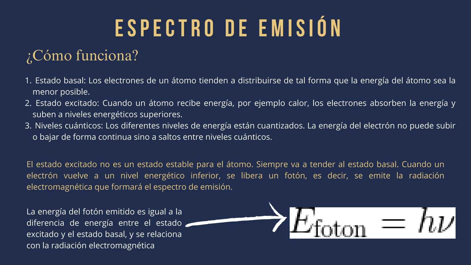 # ¿QUÉ VAMOS A VER?
1. INTRODUCCIÓN
2. DEFINICIÓN DE ESPECTRO Y ESPECTRO CONTINUO
3. ESPECTRO DE EMISIÓN
4. ESPECTRO DE ABSORBCIÓN
5. DIFERE